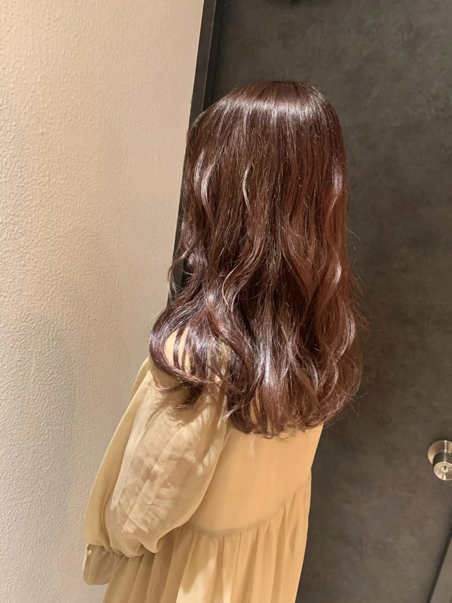 ロング カラー ヤマナカ エリカのヘアスタイル