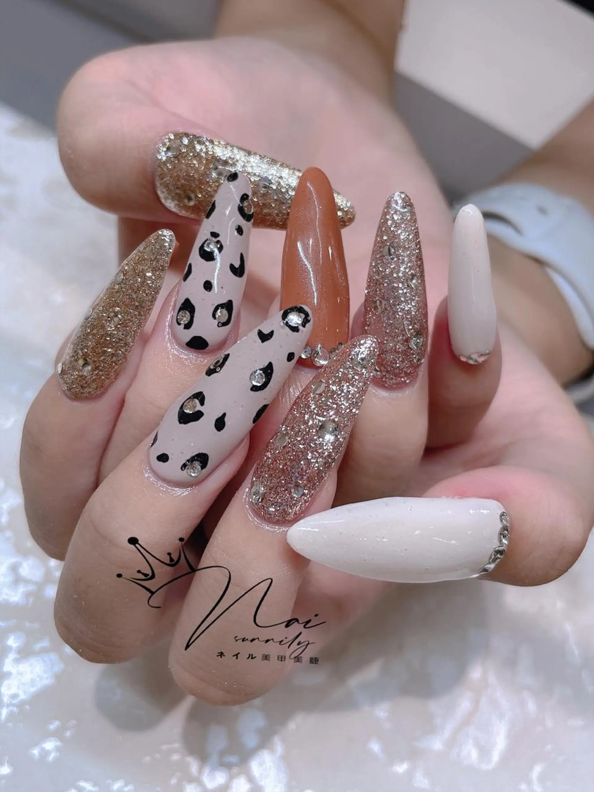 ネイル 長さだし専門店 M2　rikaのネイルデザイン