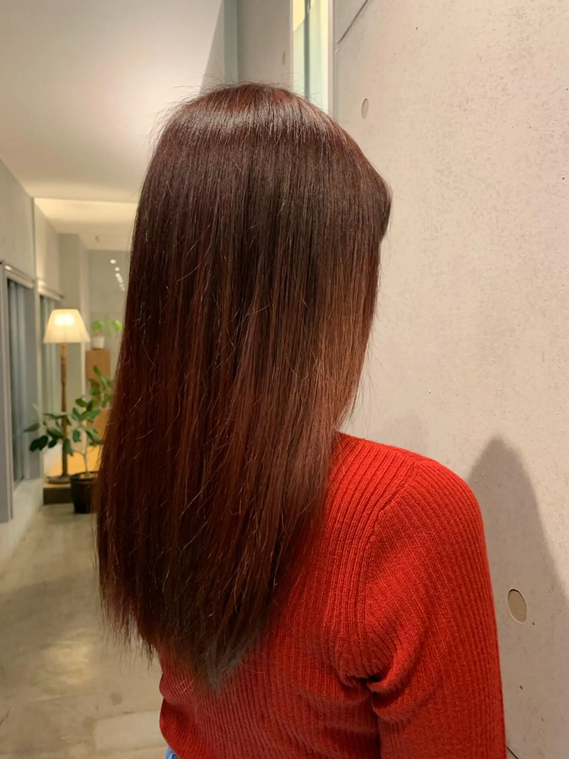 カラー おせ ちさとのヘアスタイル