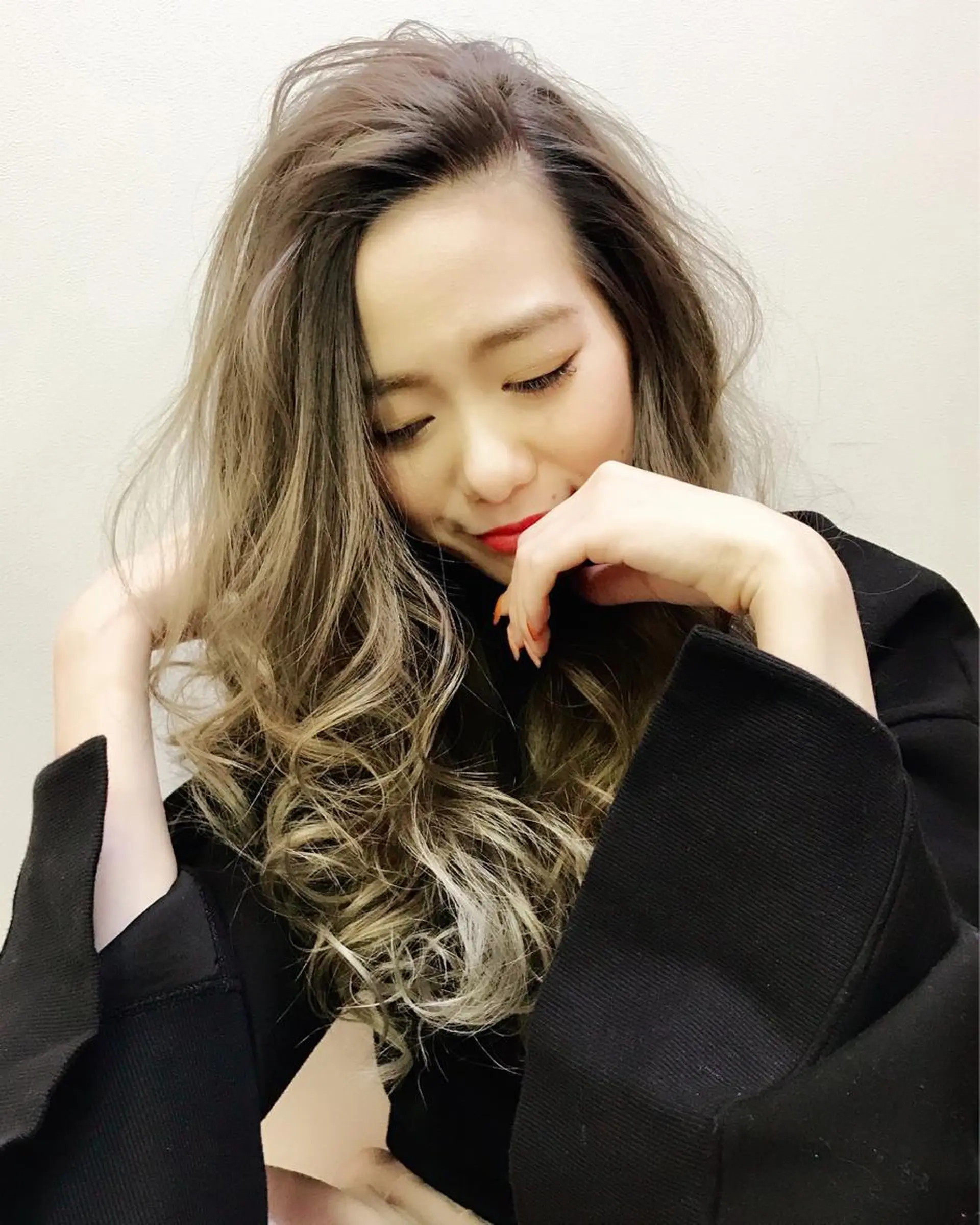 ロング カラー 吉川 宙翔のヘアスタイル