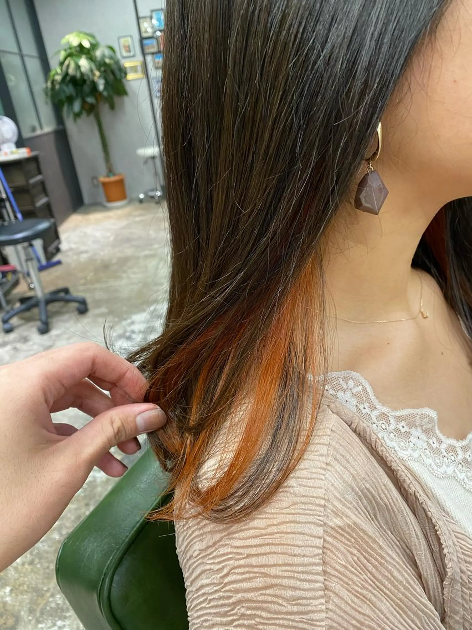 セミロング 米林 遼のヘアスタイル