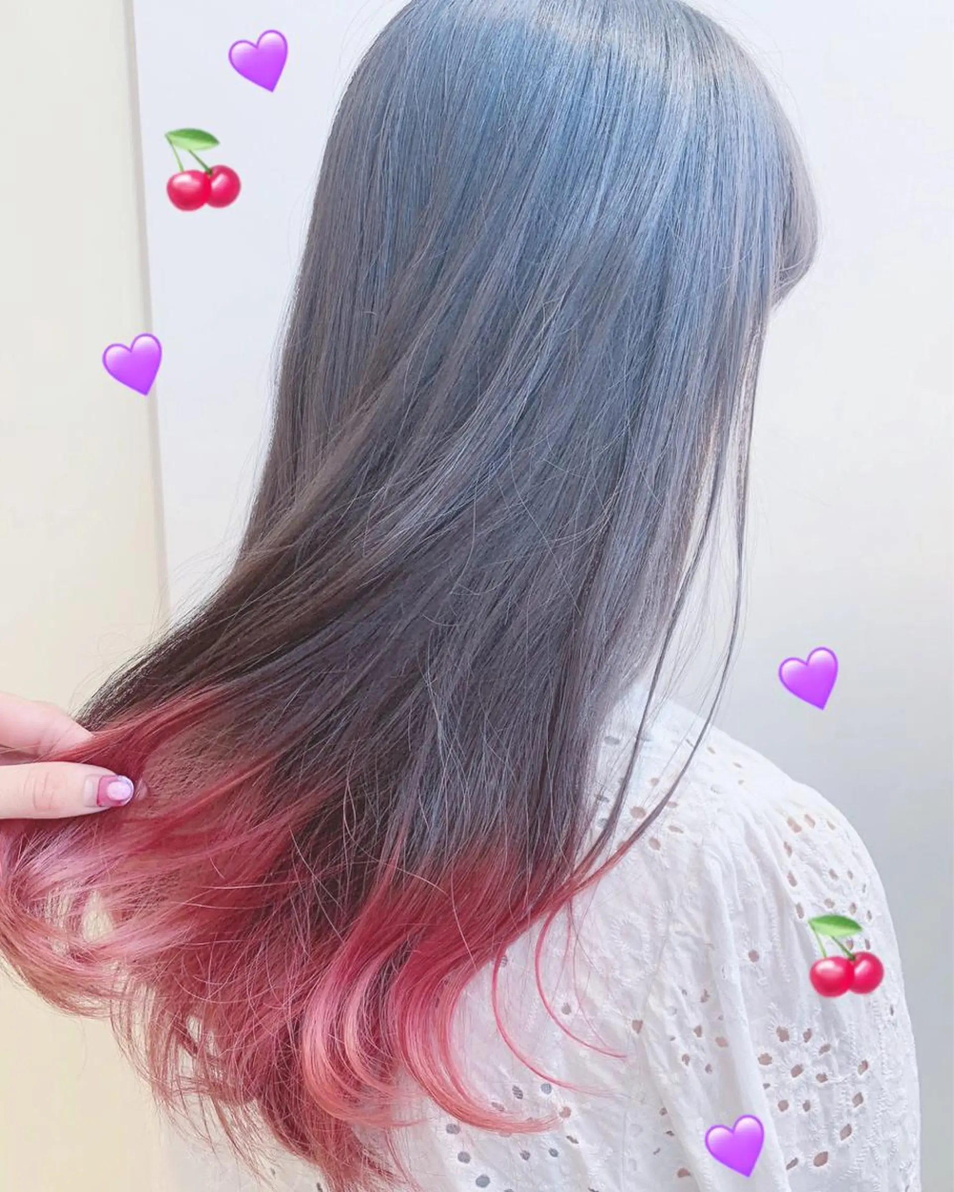 セミロング カラー 新宿駅近♡個室 ♡関口三都季🌜のヘアスタイル