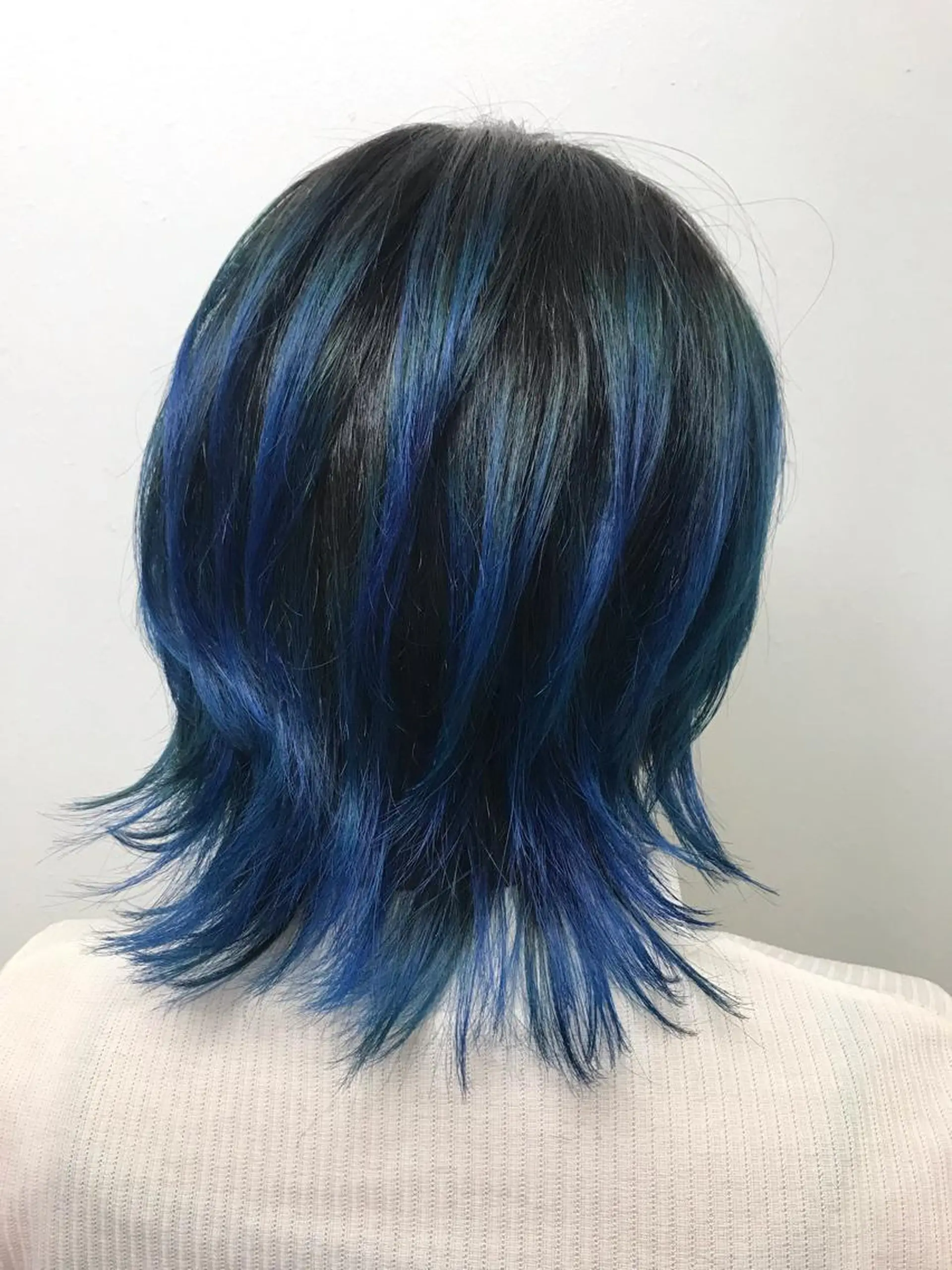ミディアム カラー カット ヘアカラー 藤中 隆悟のヘアスタイル