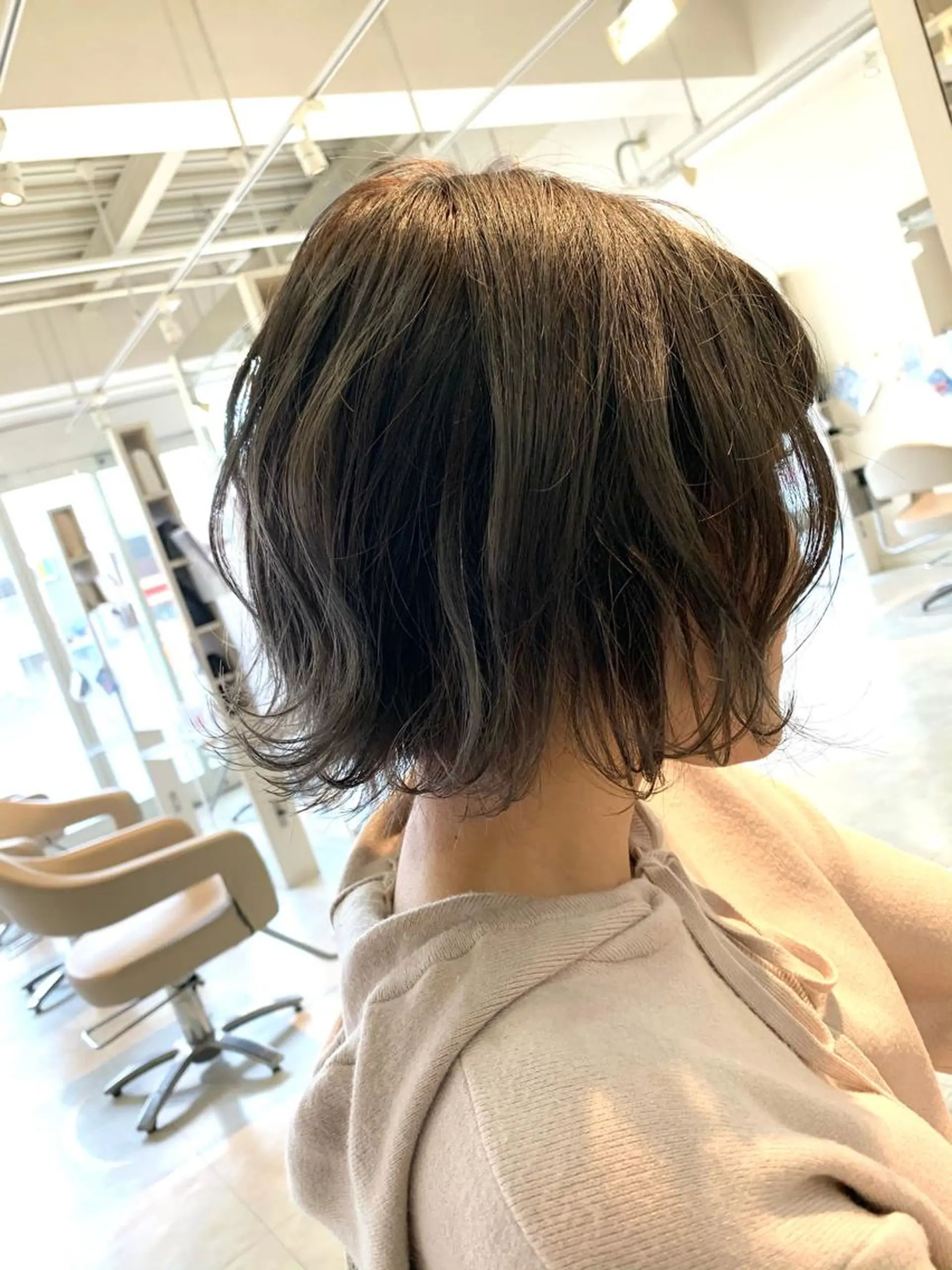 ショート カット パーマ トリートメント 本田 卓也のヘアスタイル