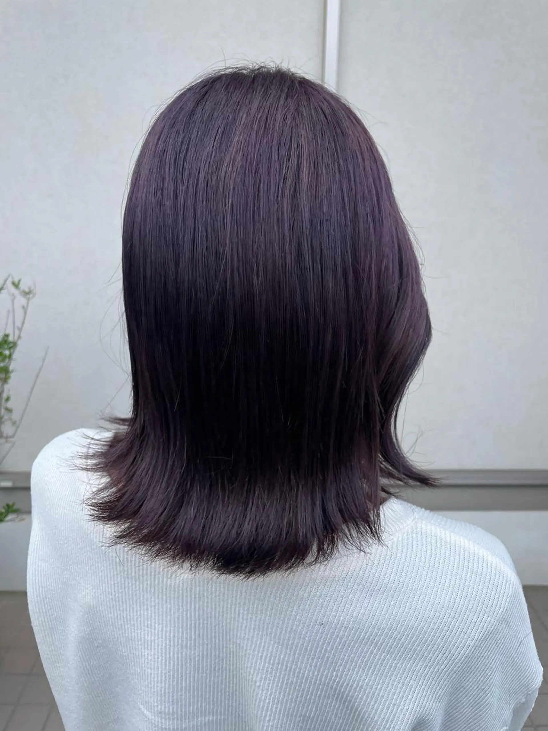 ミディアム カラー ブリーチ ラベンダーカラー ブリーチなしカラー ヘアカラー 顔まわり/インナー カラー/　syuriのヘアスタイル