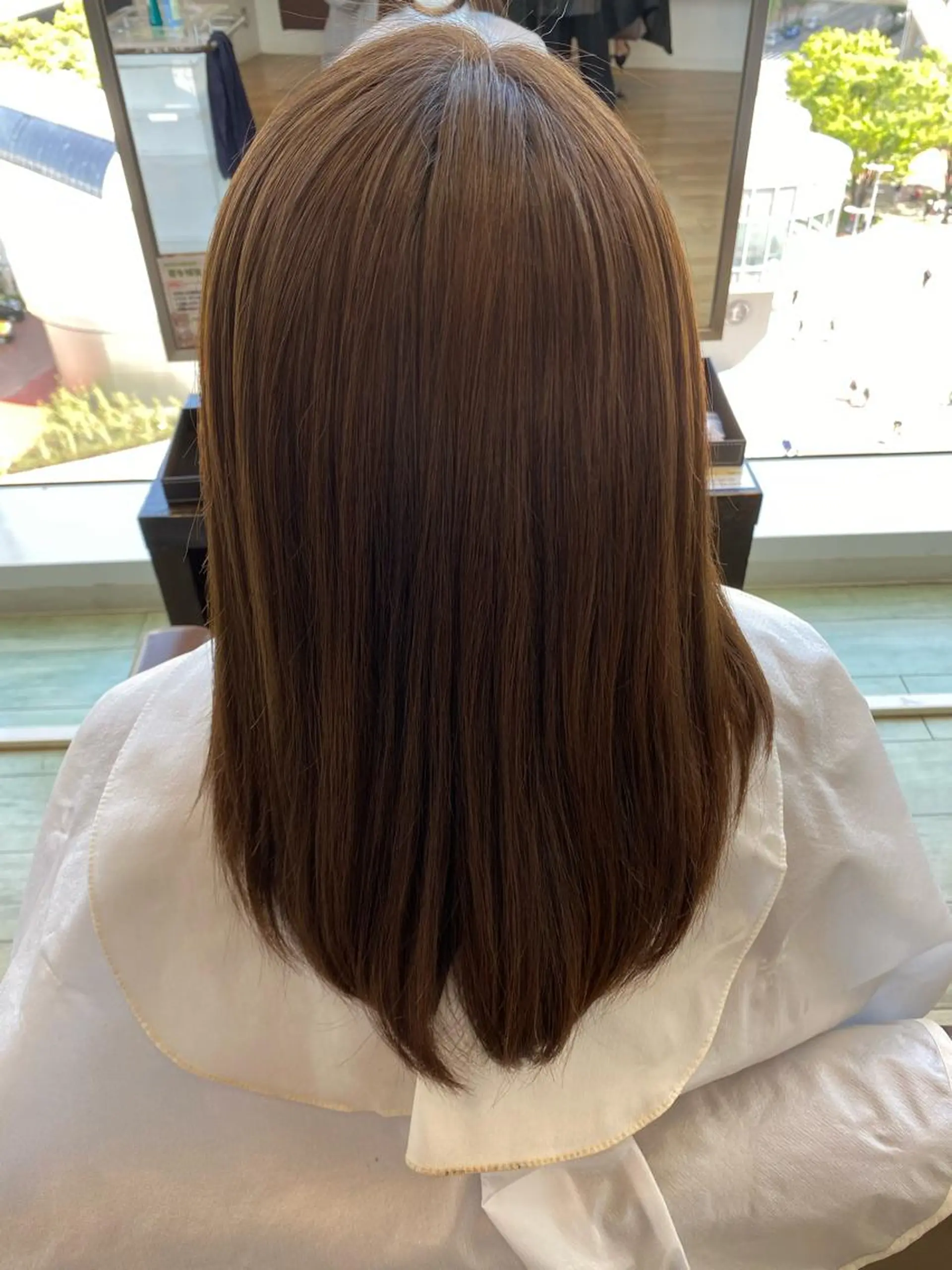 ロング カラー XXXY'S Color Flip所属・小宮 真理奈のヘアスタイル