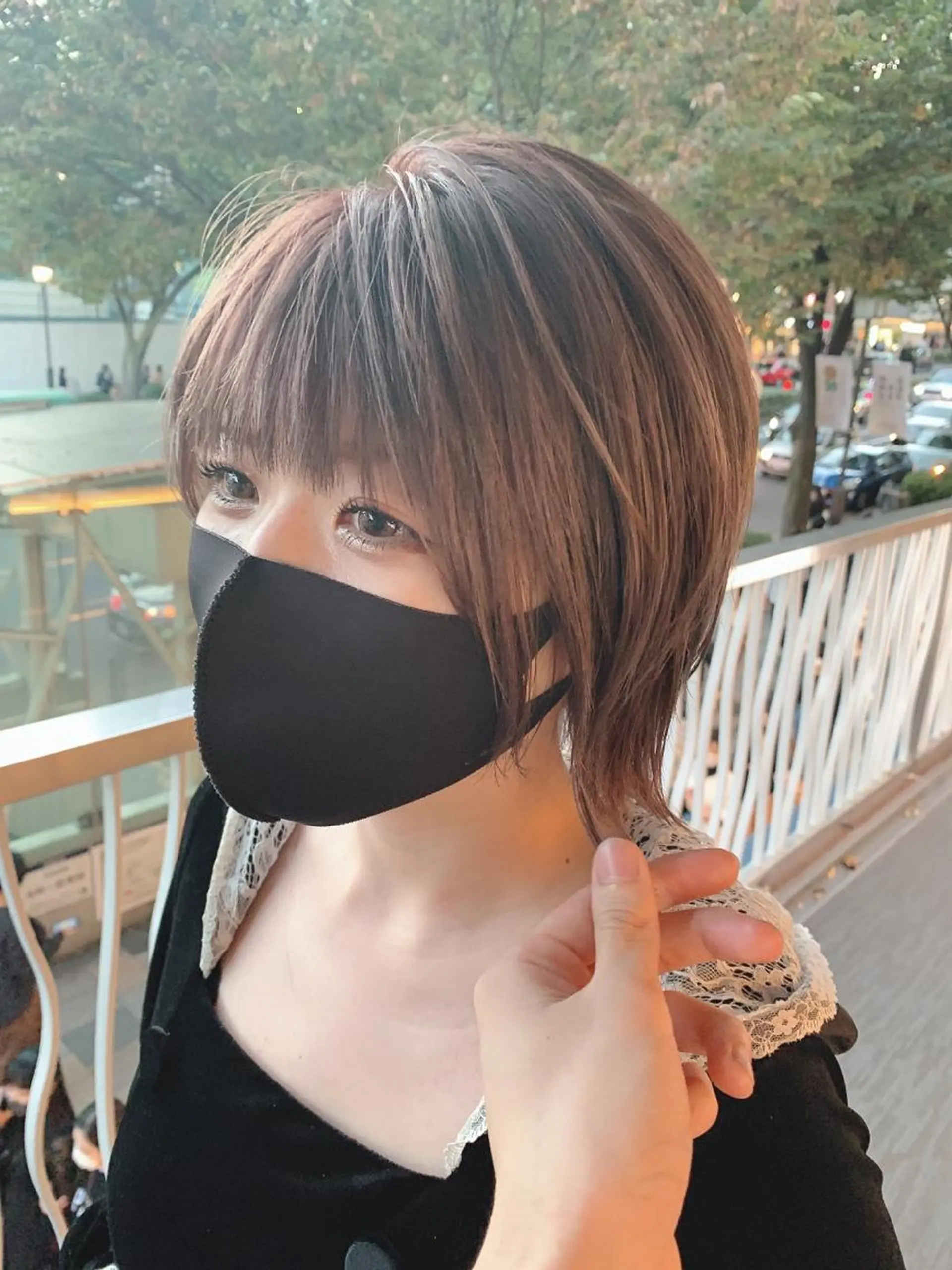 ショート 🎉骨格矯正カット ばば　としまさのヘアスタイル