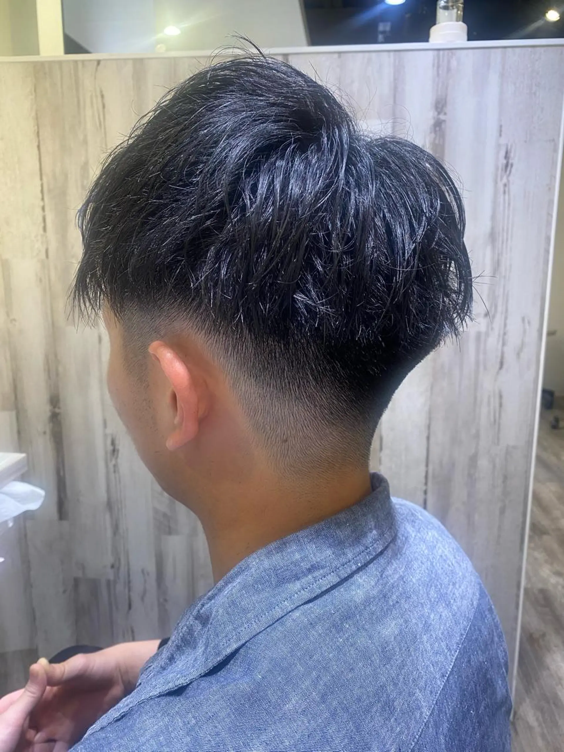 メンズ フェードカット カット 西山 恵太郎のヘアスタイル