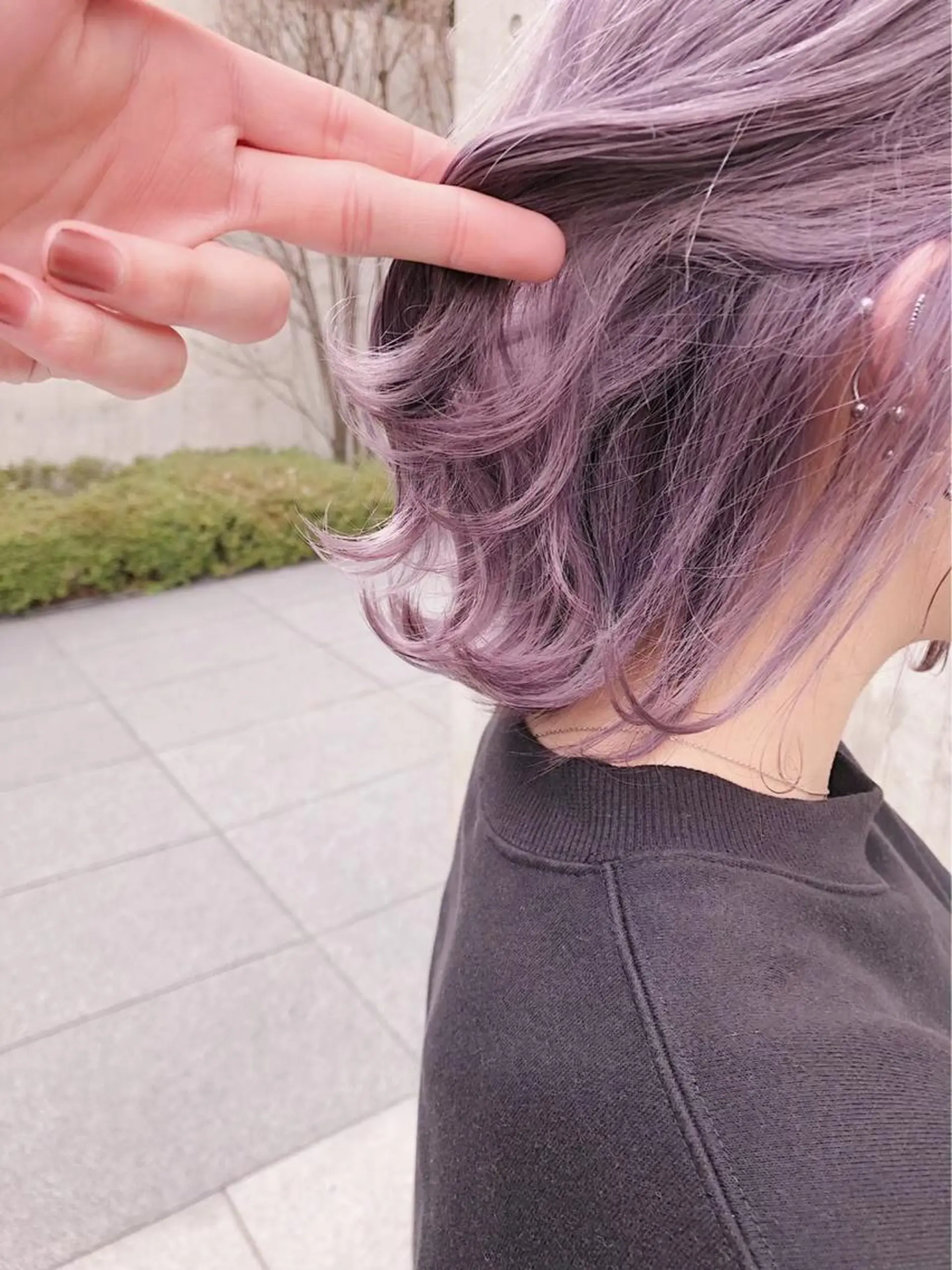 セミロング ❄️💛エクステ ブリーチ❄️yukiのヘアスタイル