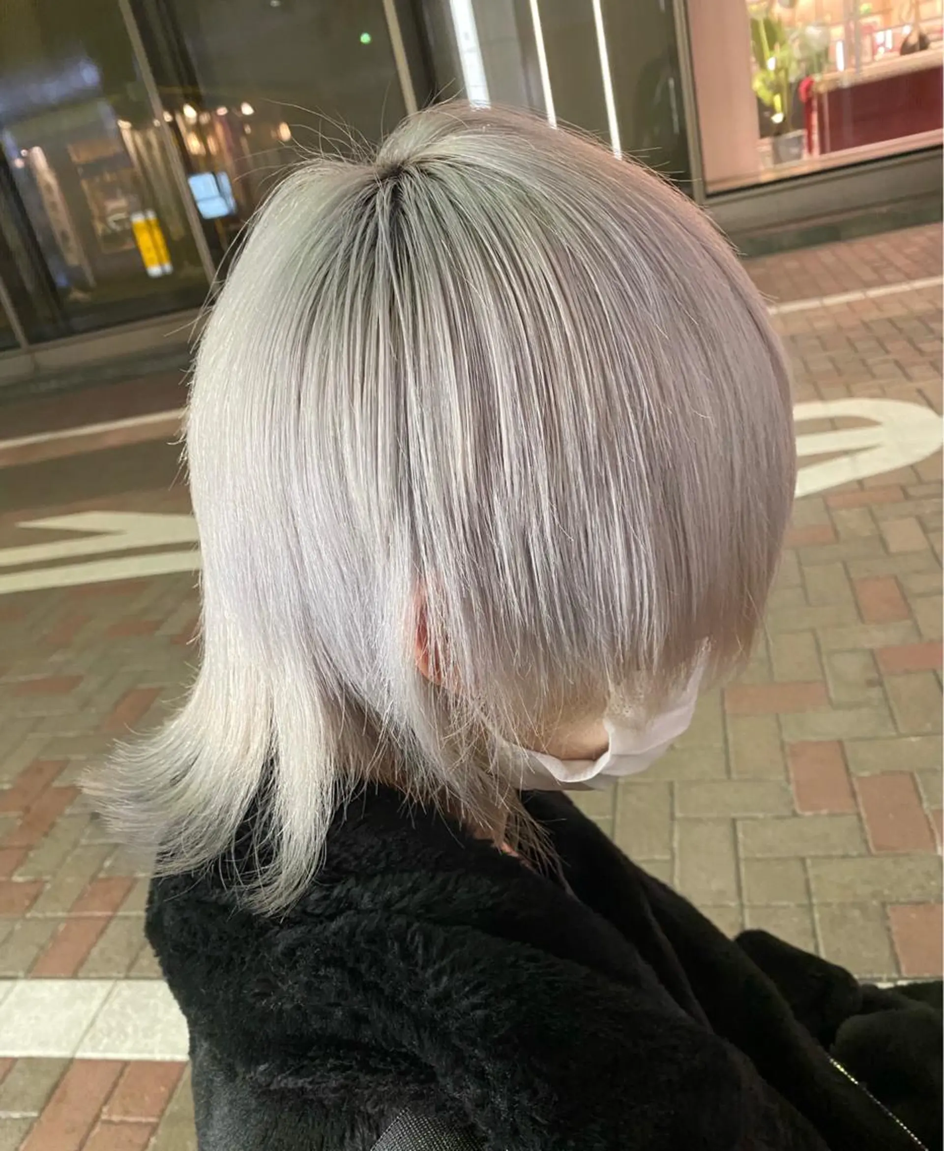 メンズ 🩵ブリーチと ブリーチ矯正の人🩵のヘアスタイル