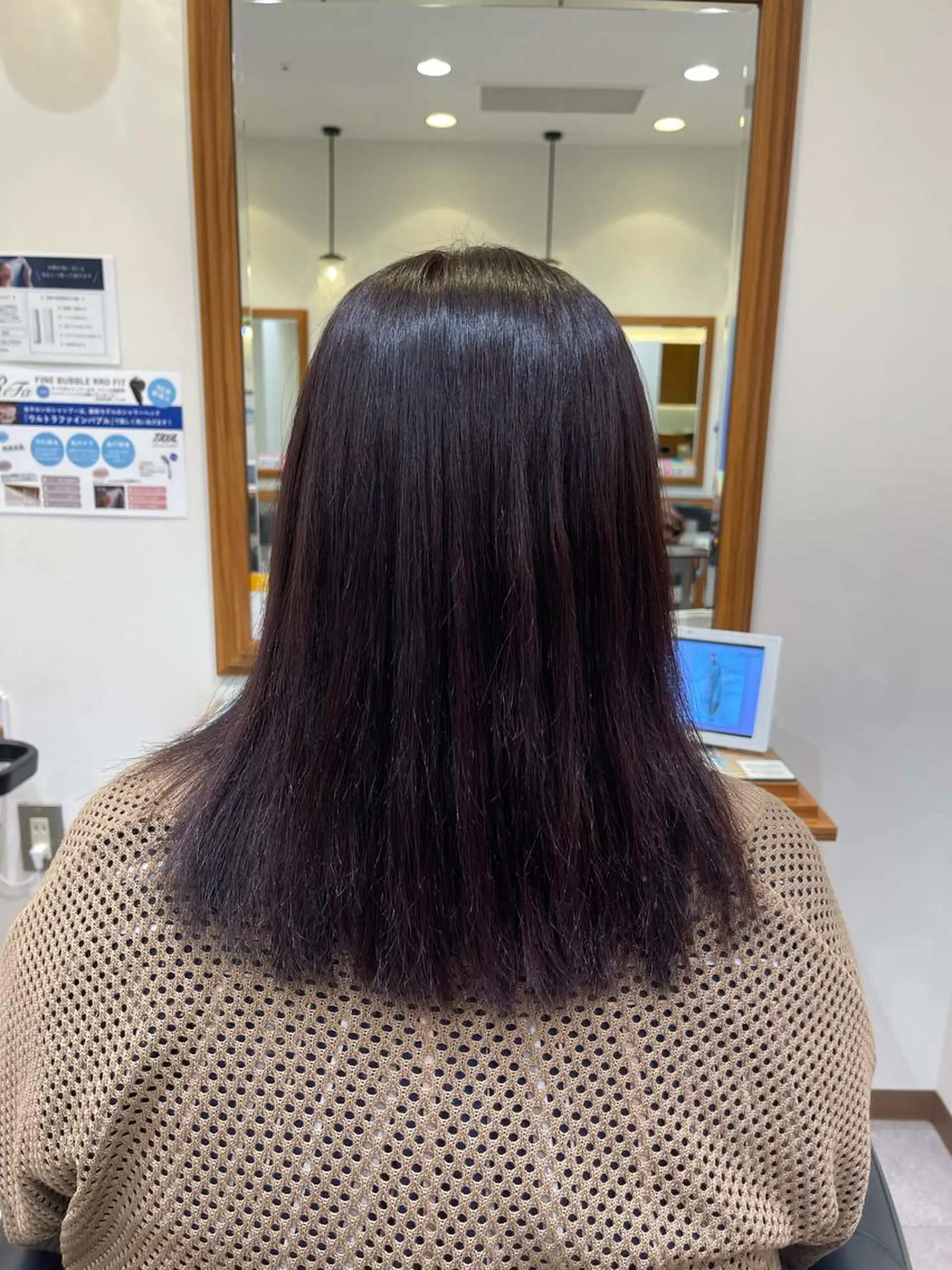 ミディアム カラー カット ヘアカラー トリートメント ✂︎髪質改善・ Yuitoのヘアスタイル