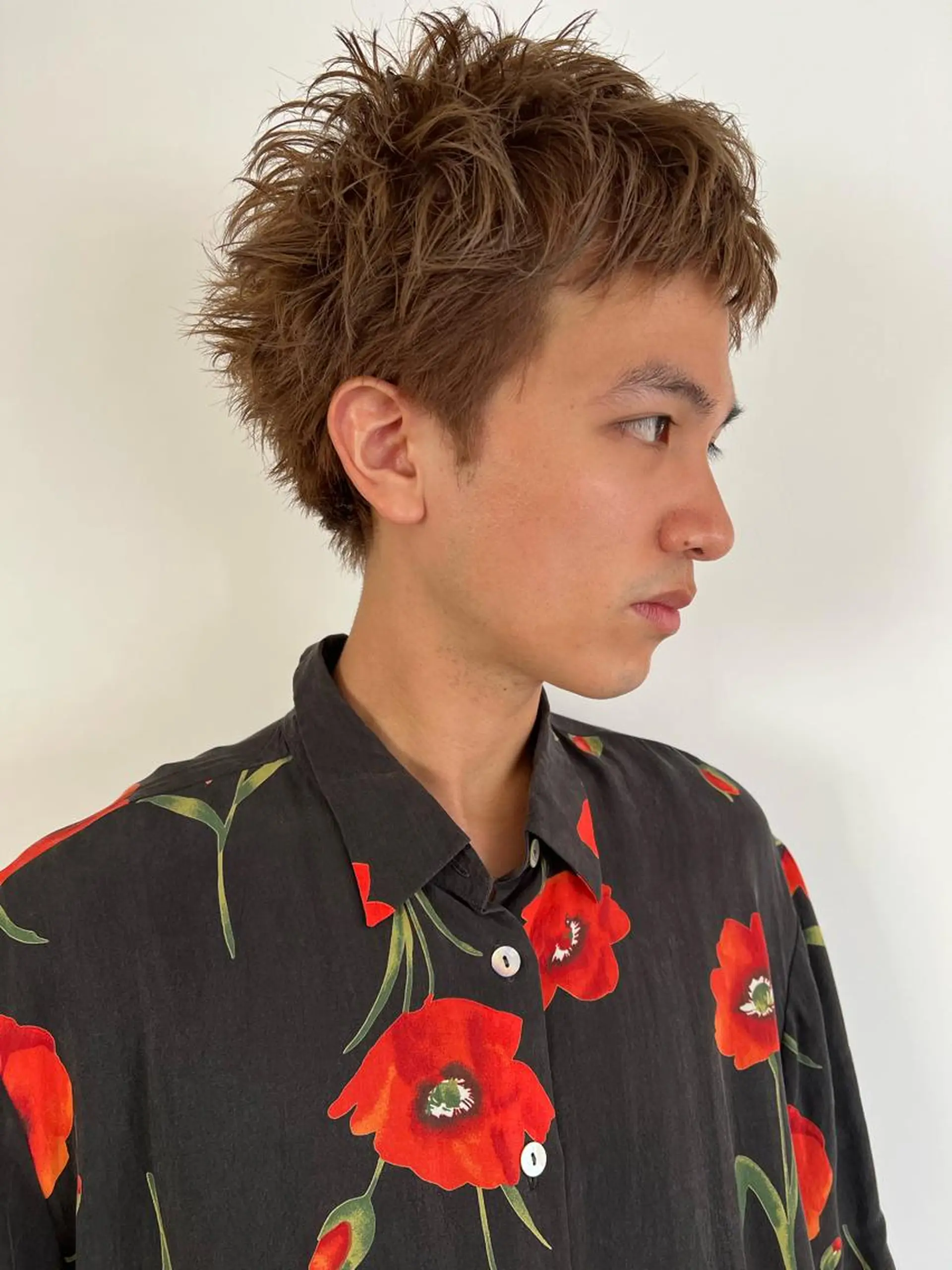 カラー ヘアカラー ブリーチカラー🎀 韓国風/寺門美優のヘアスタイル