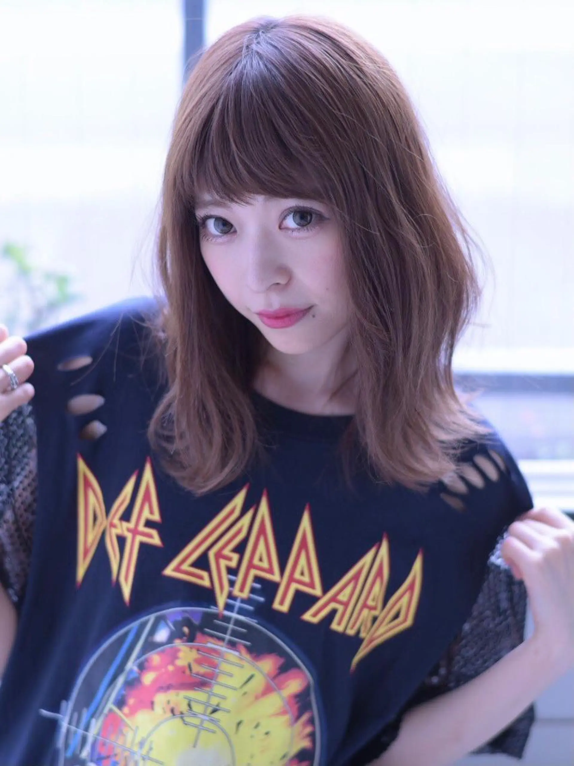 セミロング 外ハネヘア 【公式】amble luxe池袋東口🩷のヘアスタイル