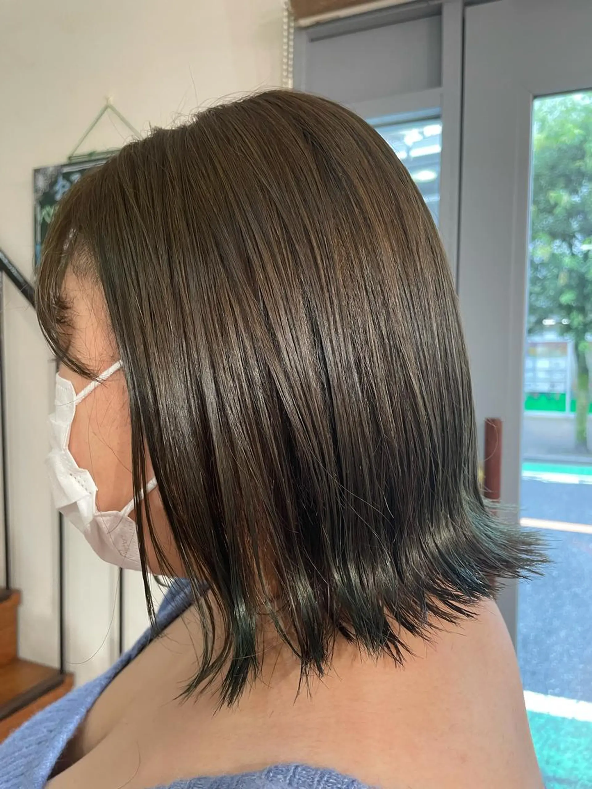 ミディアム カラー パーマ ☀️海外レイヤー 🇺🇸/ヒナコのヘアスタイル