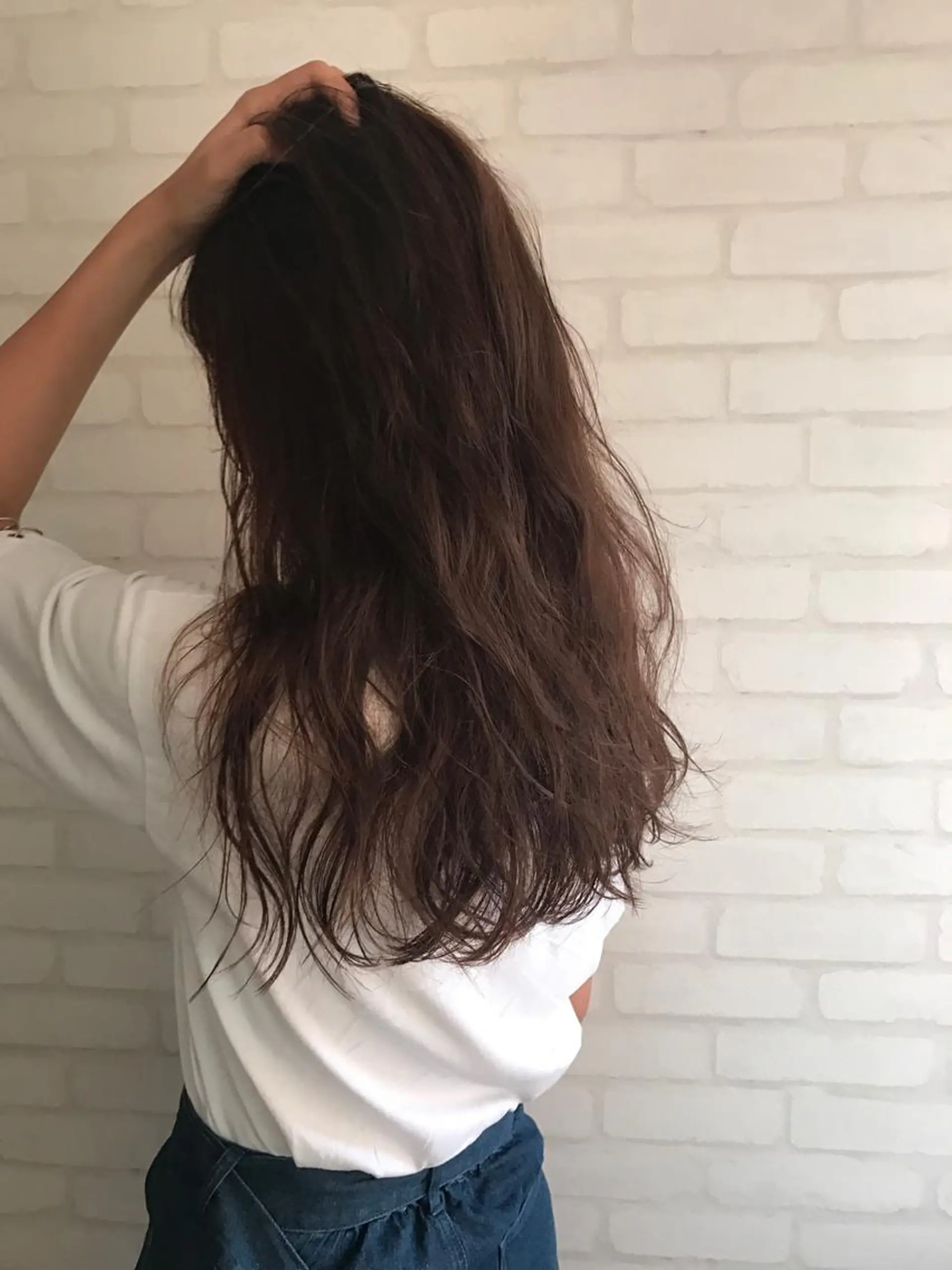 ロング パーマ 小関 茅里のマツエク・マツパデザイン