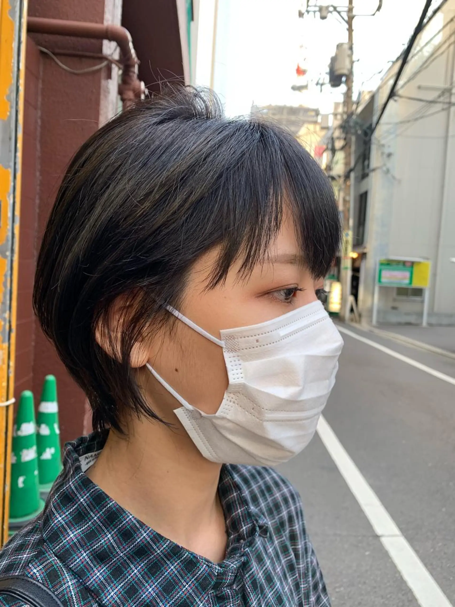 ショート 落合 優樹のヘアスタイル