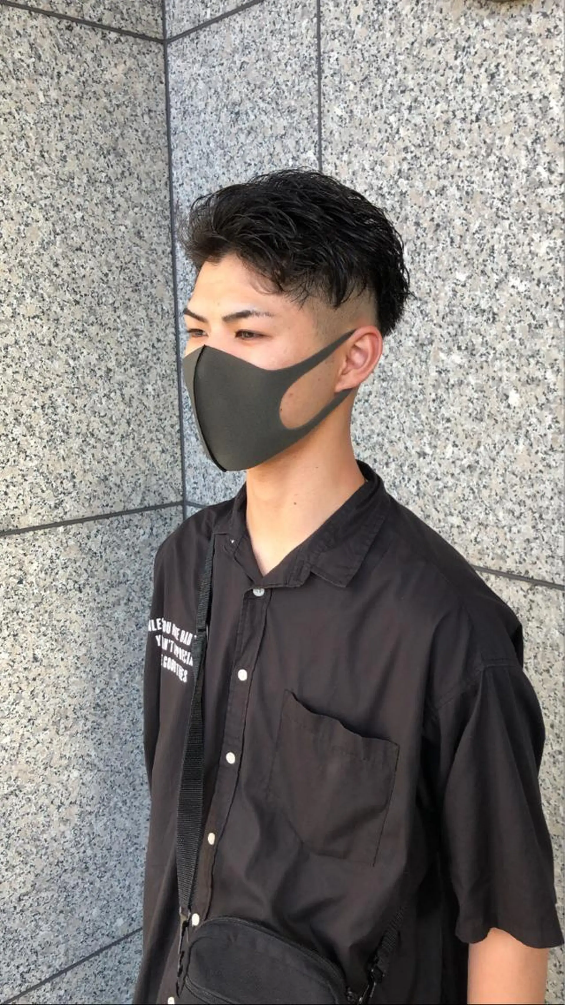 メンズ フェードカット カット メンズパーマのプロ 川野翔太のヘアスタイル