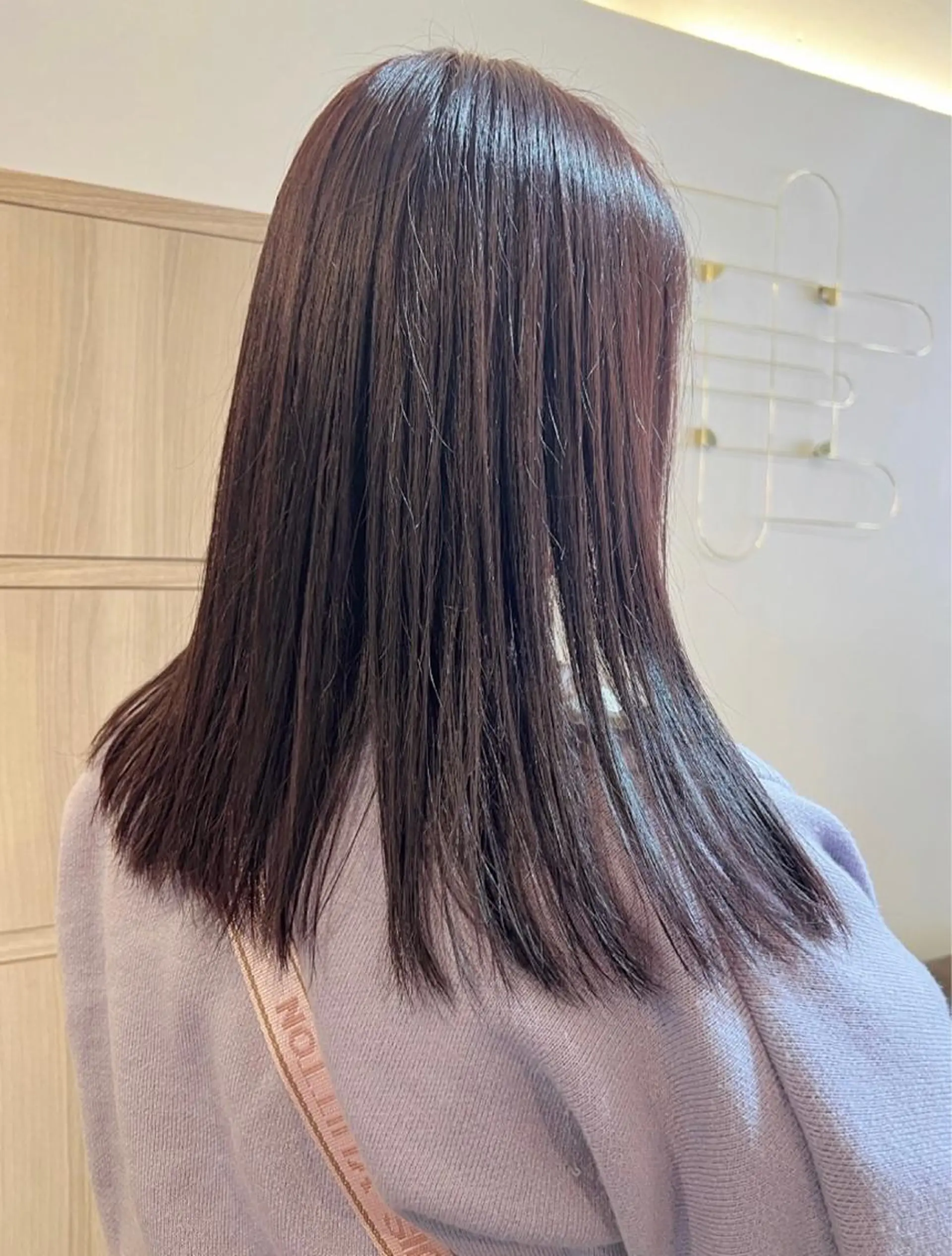 カラー カシス Wカラー/レイヤー /ボブ/otohaのヘアスタイル