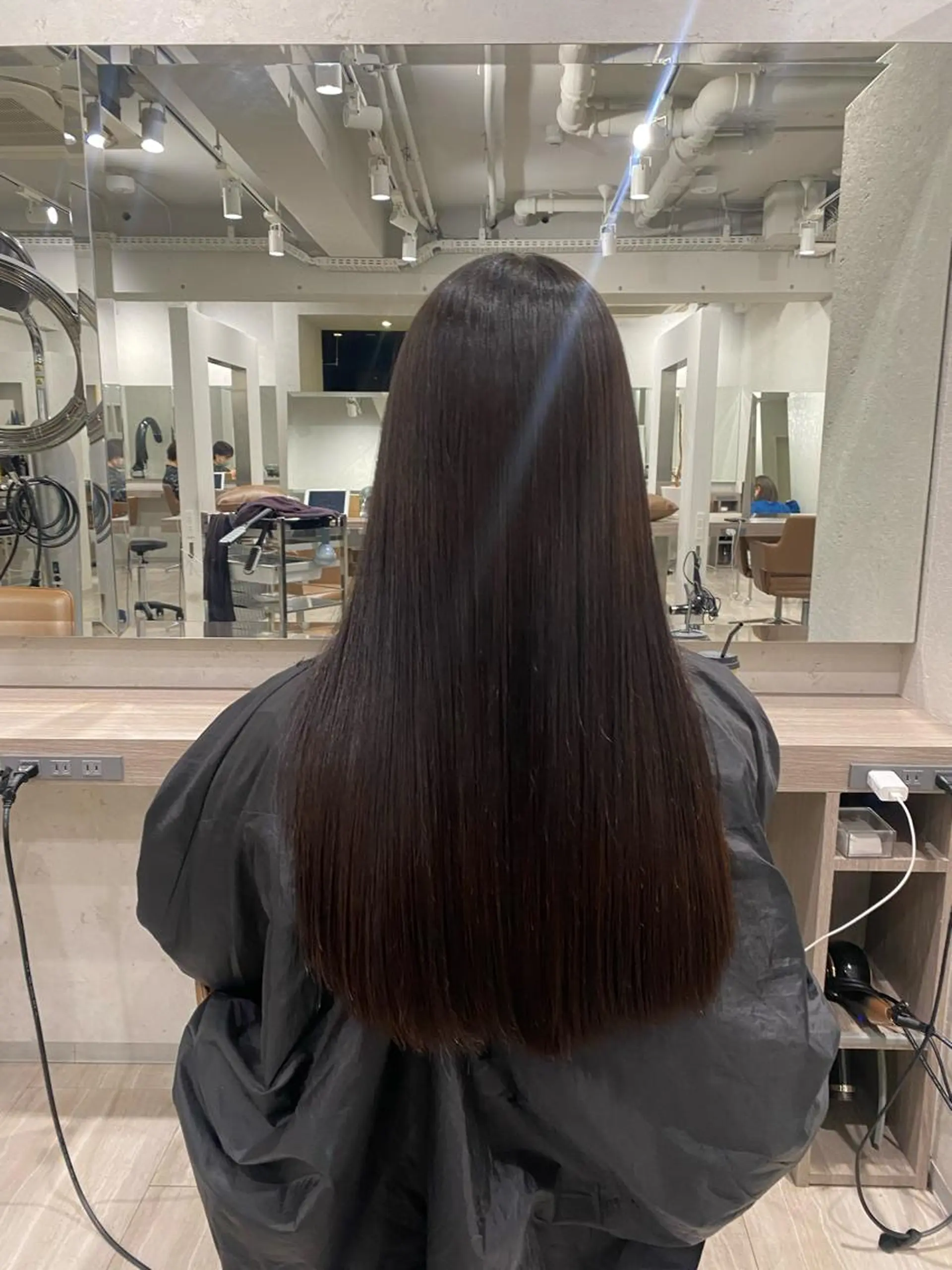 ロング メンズ特化 刈り上げない/金井のヘアスタイル