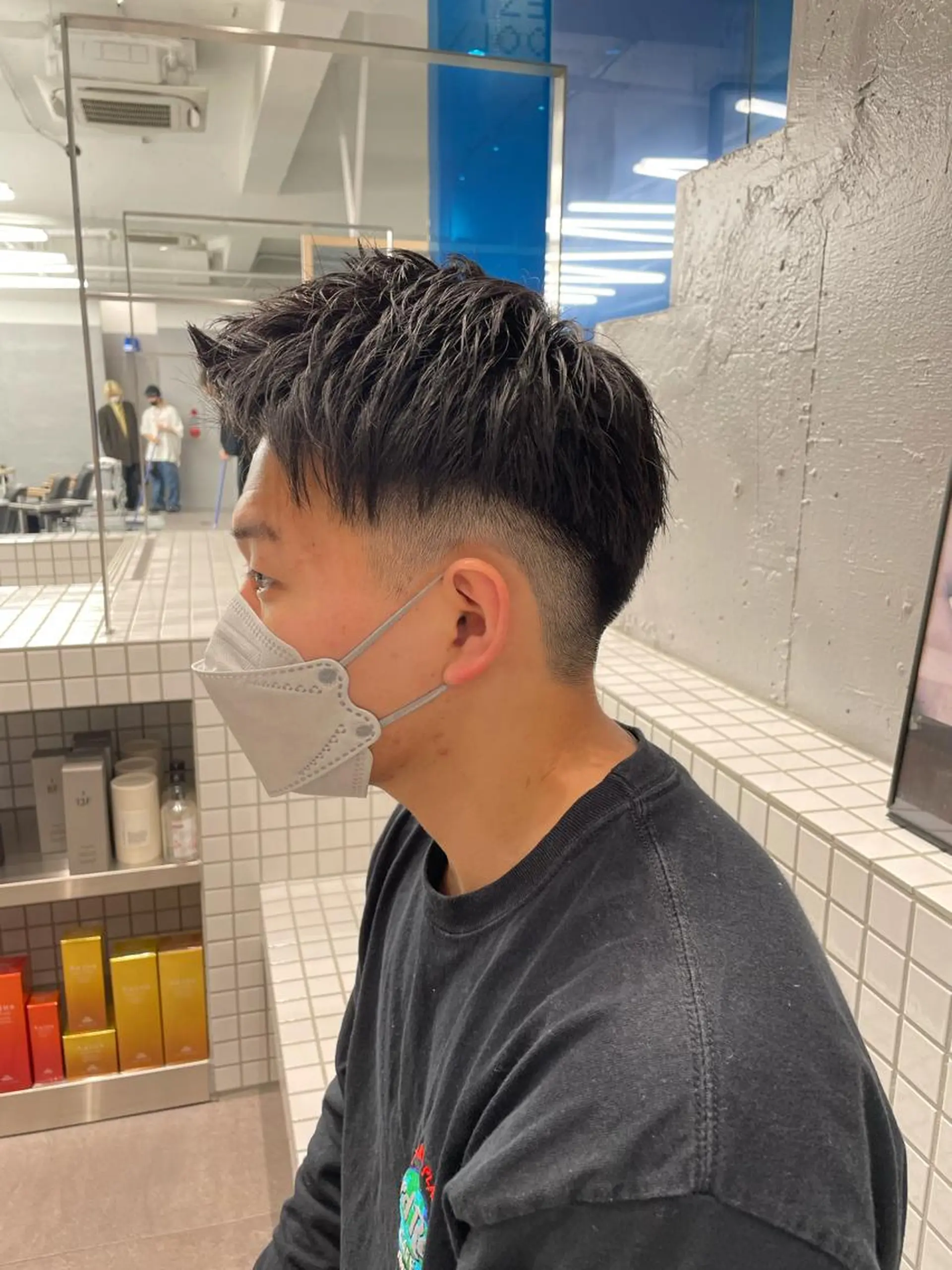 ショート カラー パーマ メンズ 🔥メンズカラー🔥 セヤシュウヘイのヘアスタイル