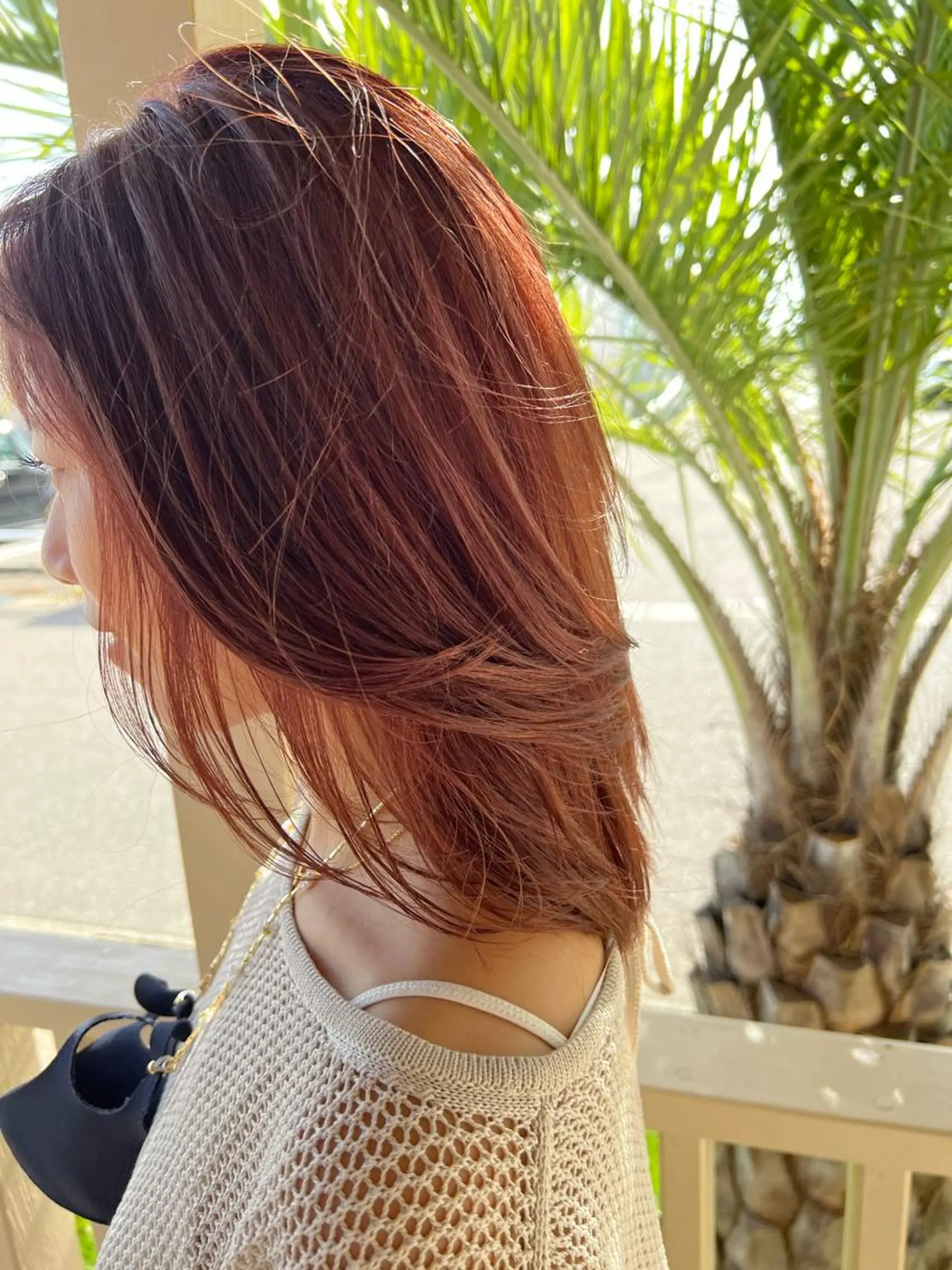 ミディアム ショートボブ ミディアムパーマ ボブ ヘアカラー 🟤TAP🟤 木曳野　金沢店のヘアスタイル