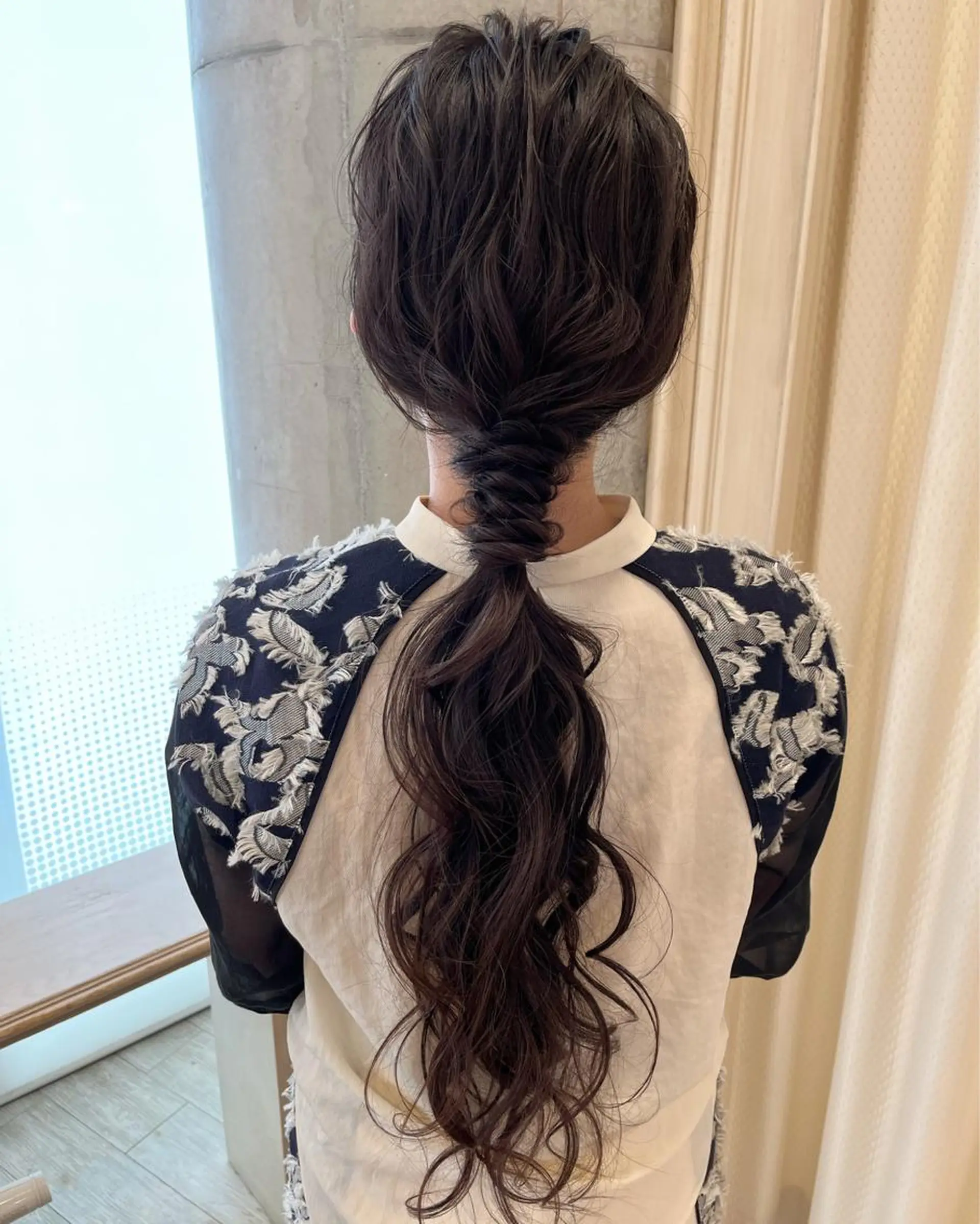 ロング ヘアアレンジ ヘアセット サソウ ユリエ🥥のヘアスタイル