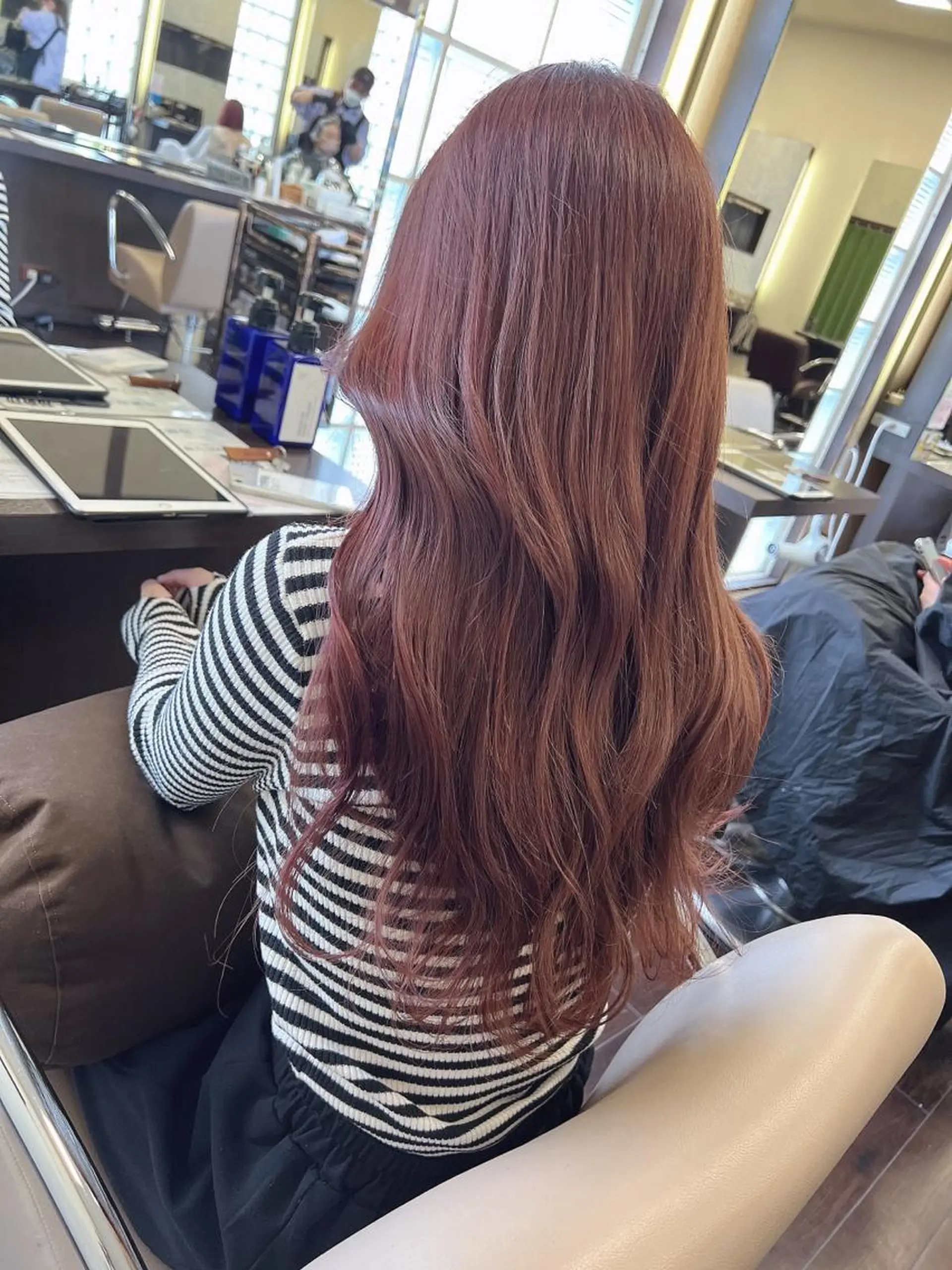 ロング カラー カット ヘアカラー トリートメント 具志 正太のヘアスタイル