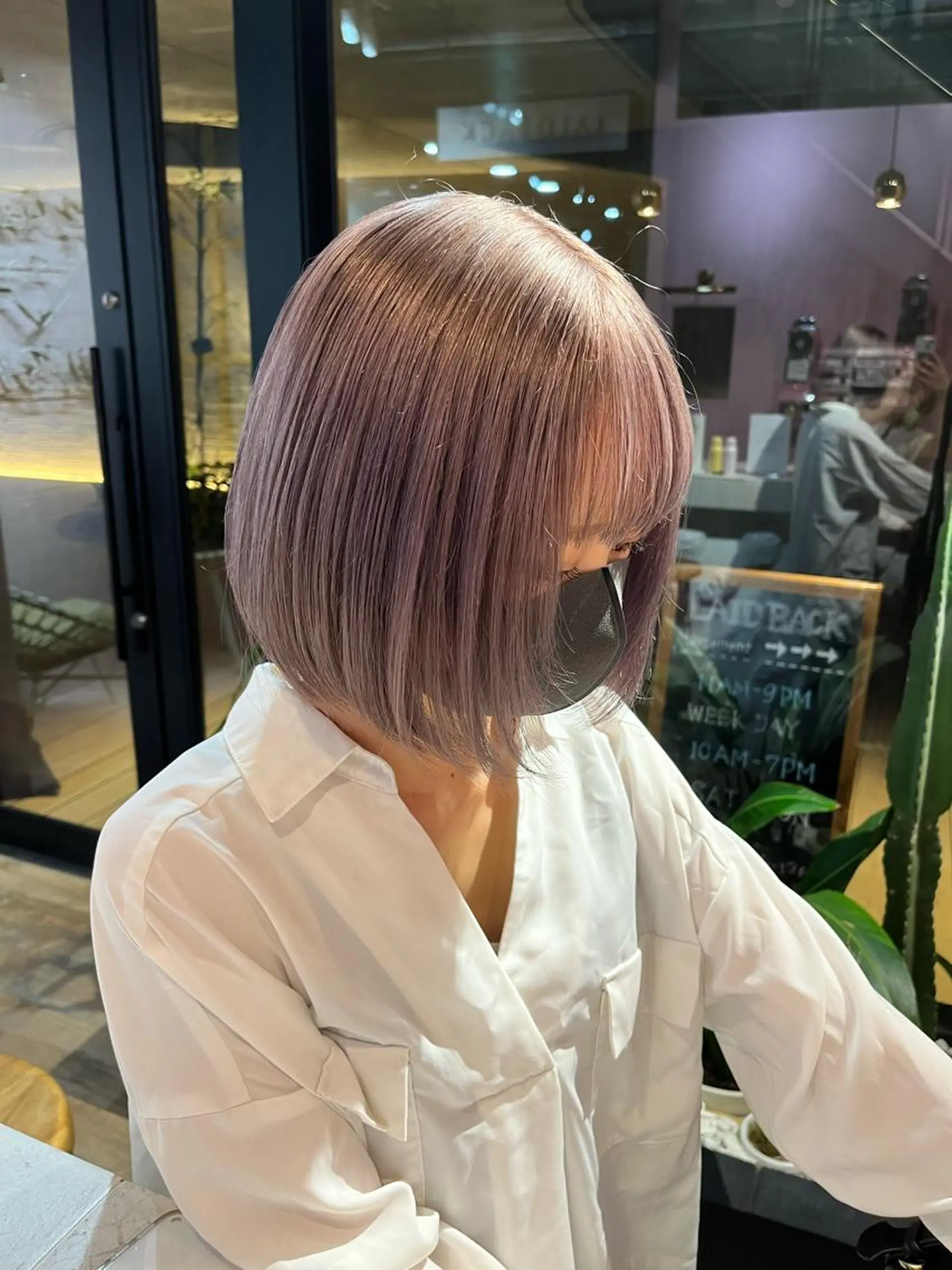 カラー 艶感透明感カラー🤍 hinaのヘアスタイル