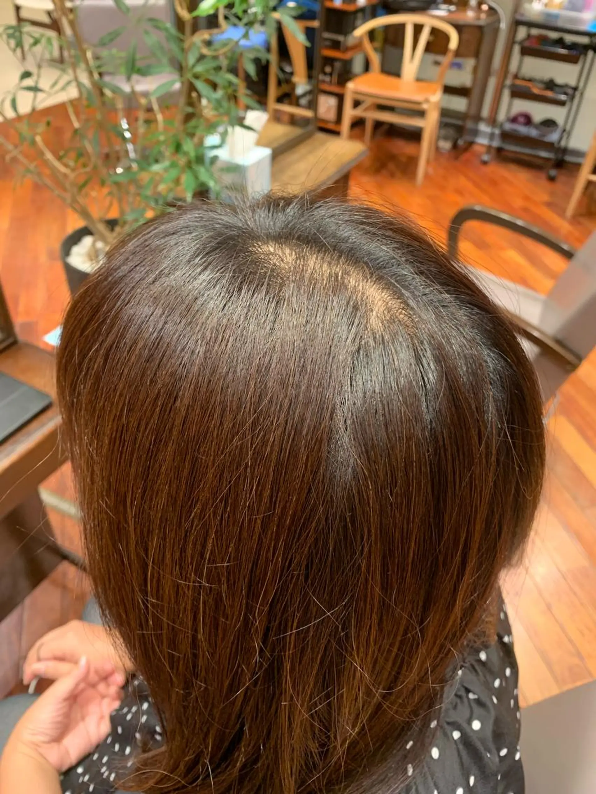 カラー 上野 七奈穂のヘアスタイル