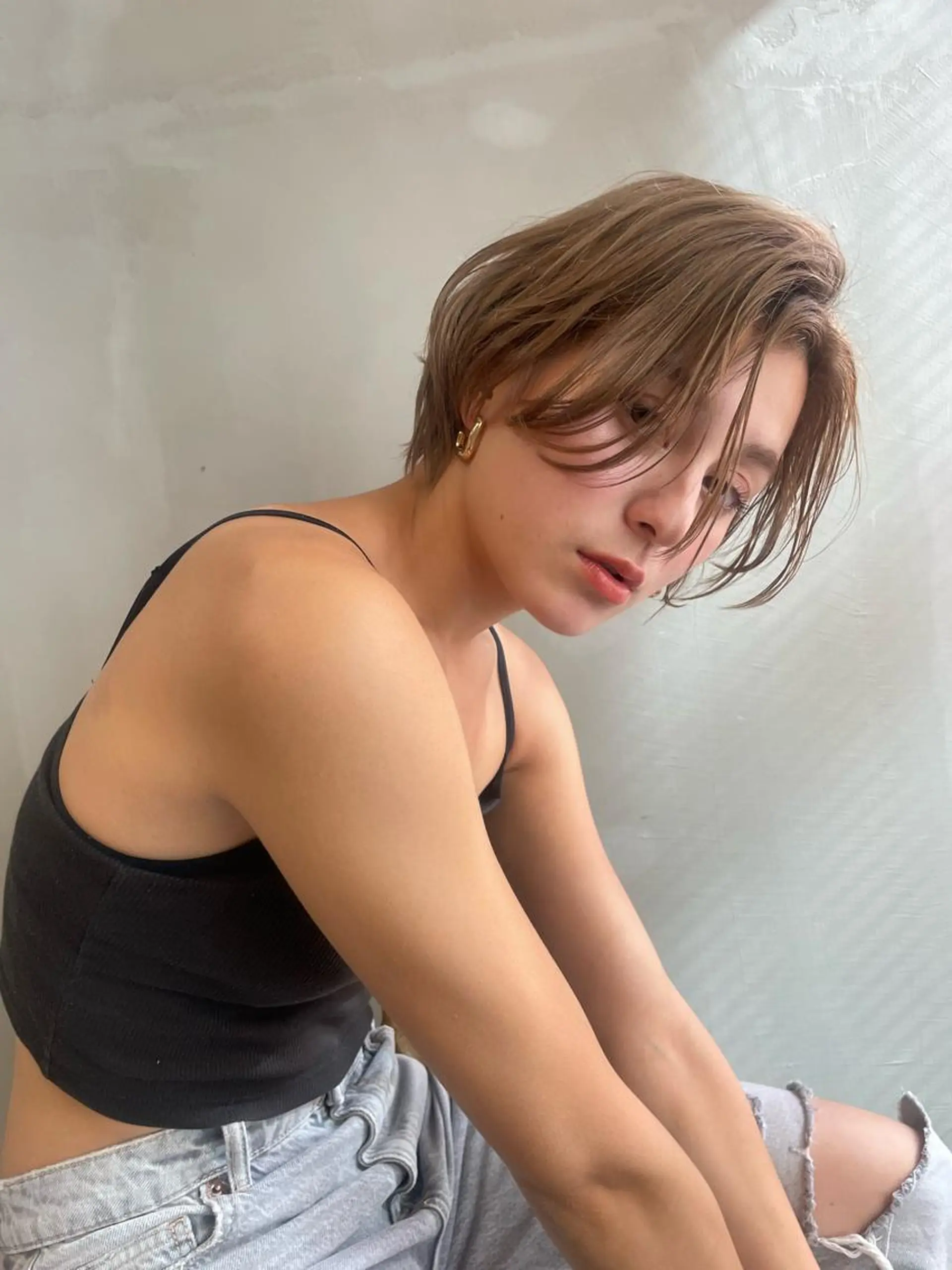 ショート カラー ショート/ボブ/ 心斎橋/宮脇美奈のヘアスタイル