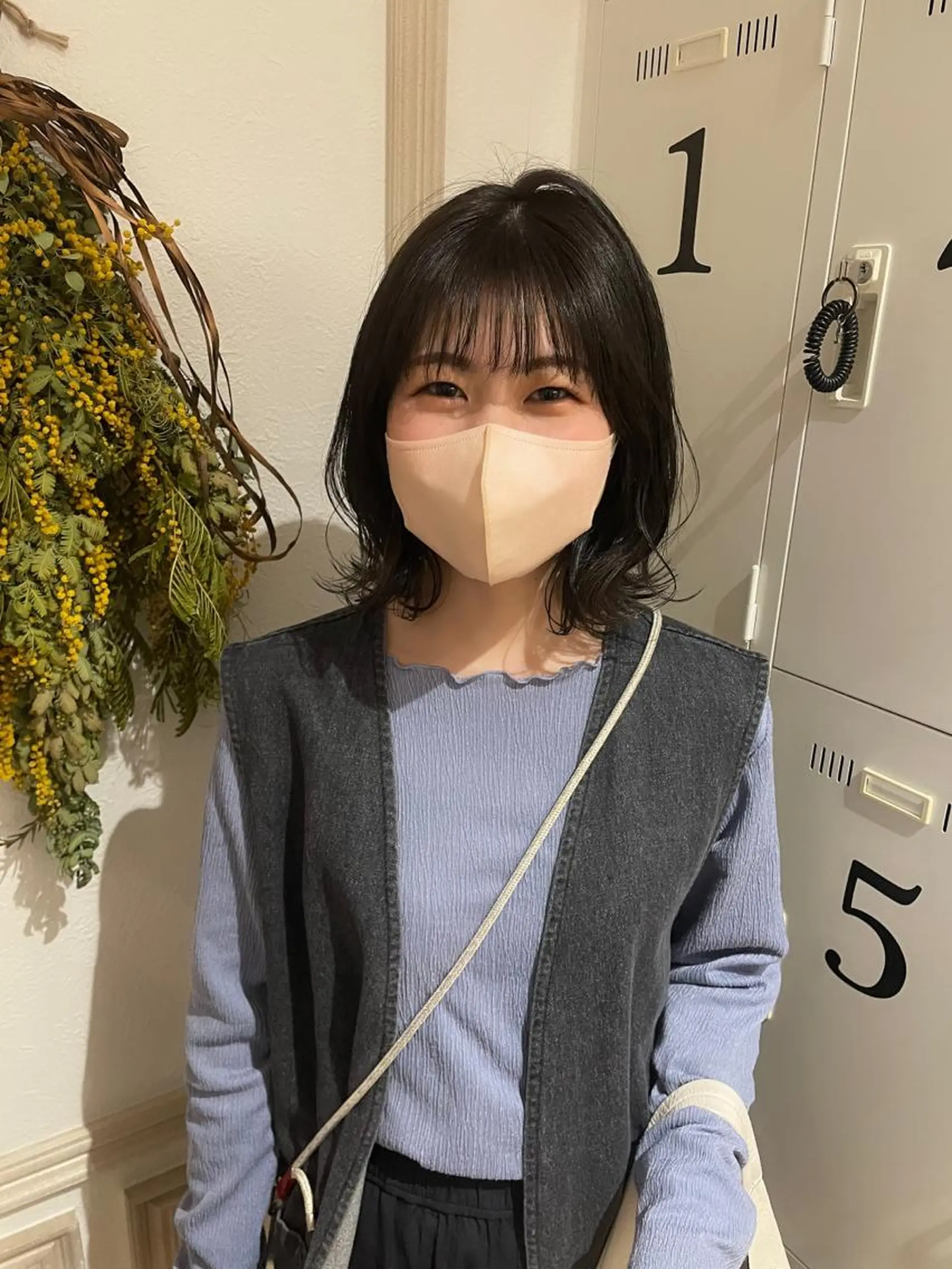 ミディアム カラー パーマ ヘアアレンジ キッズ ネイル マツエク・マツパ アイブロウ belta.🌱 安藝夏花🌻のヘアスタイル