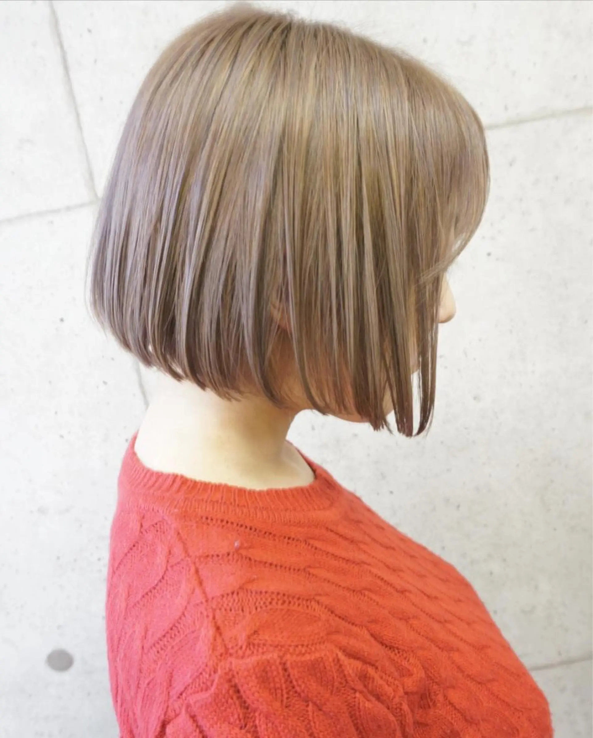 ショート ボブ カット ヘアカラー トリートメント hair teria ryu 大塚のヘアスタイル