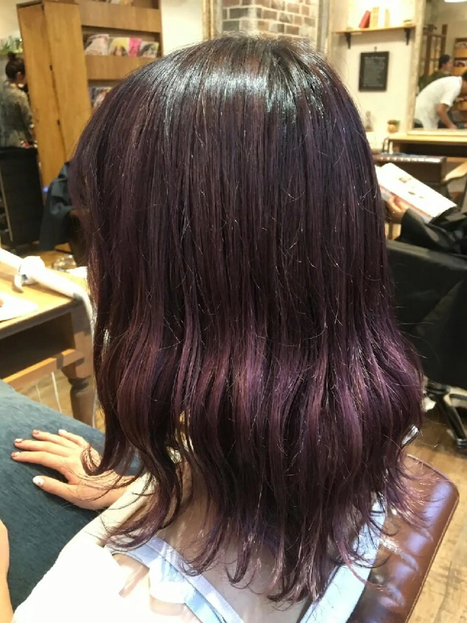 ミディアム 遠藤 拓馬のヘアスタイル