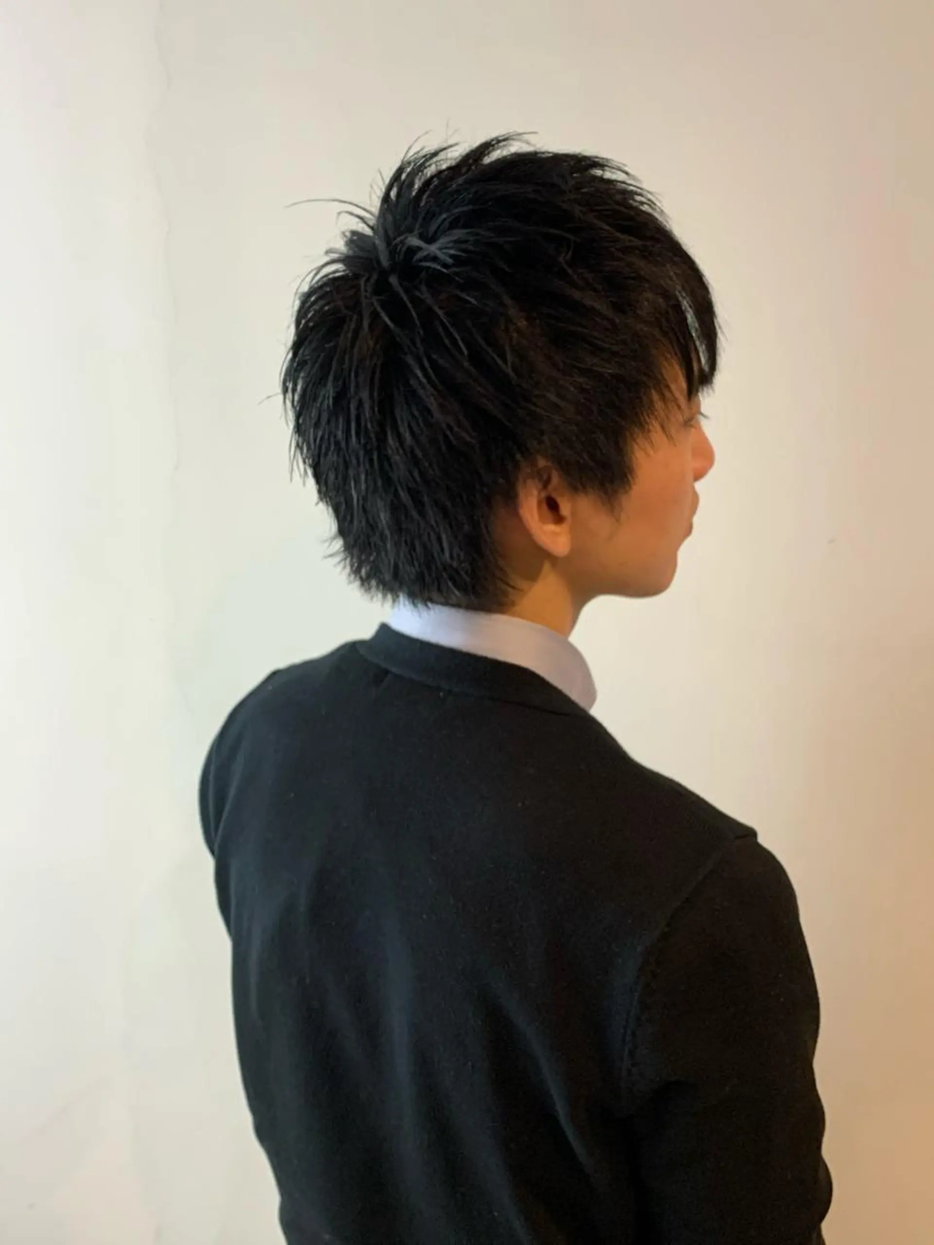 ミディアム カラー メンズ 田中 千恩のヘアスタイル