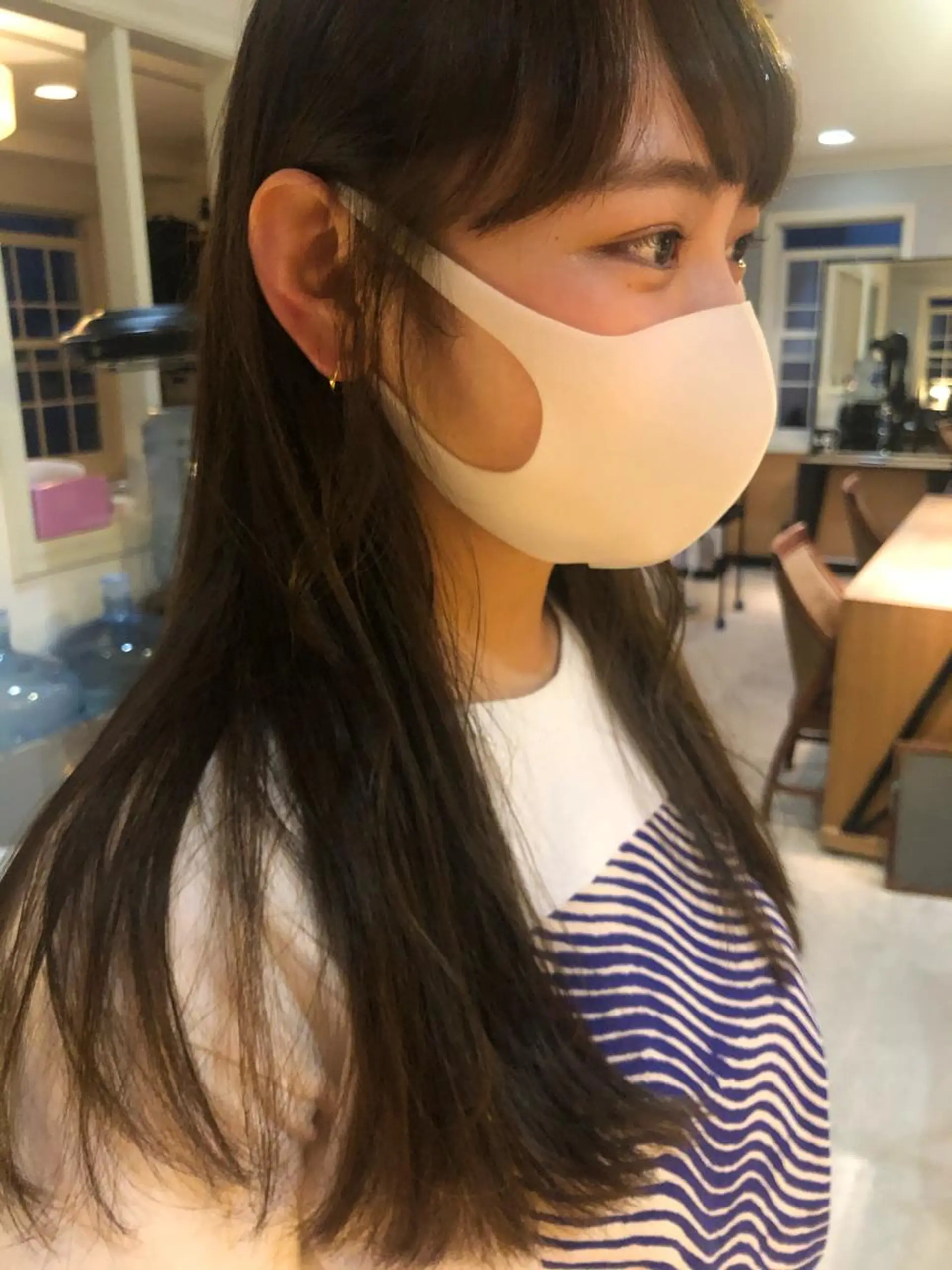 ロング カラー eri kinjoのヘアスタイル