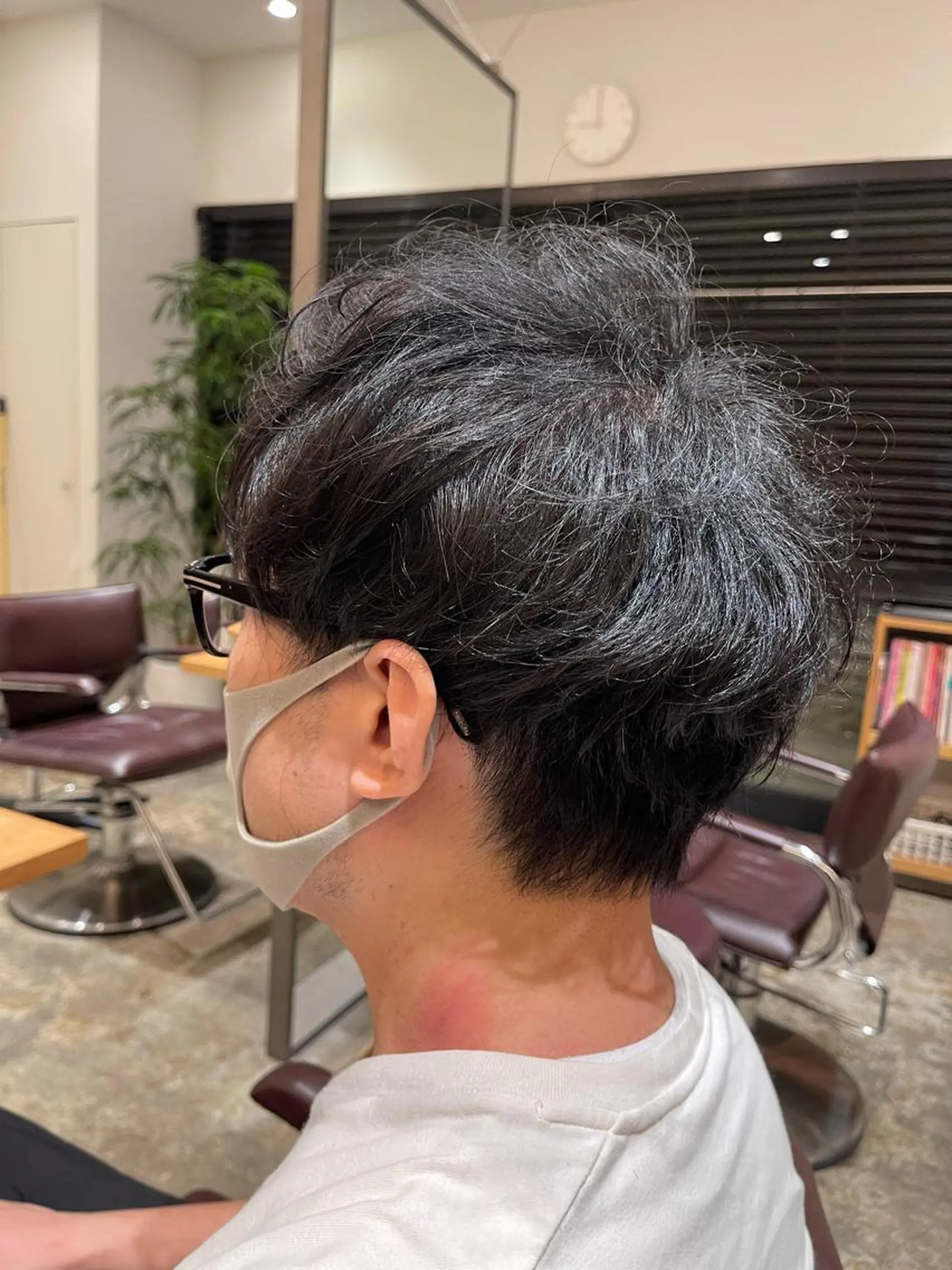 メンズ 林下 優花のヘアスタイル