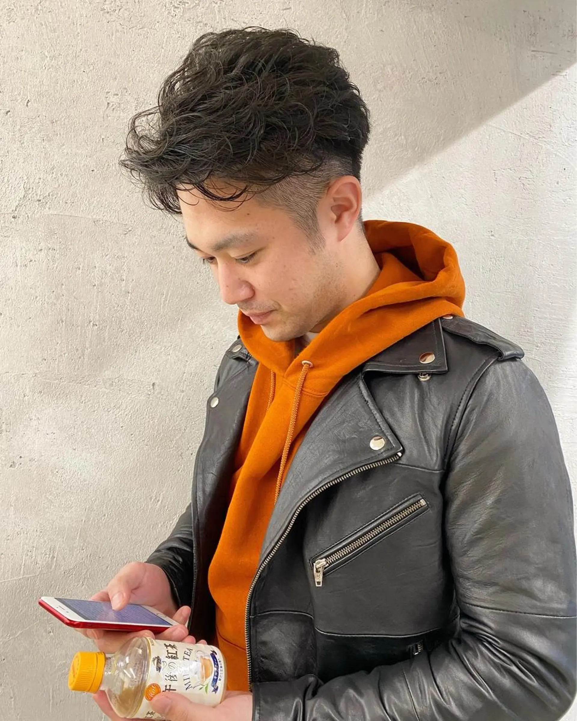 ショート カラー パーマ ヘアアレンジ メンズ 【池袋/スパイキー ショート】ⓝⓘⓜⓤのヘアスタイル