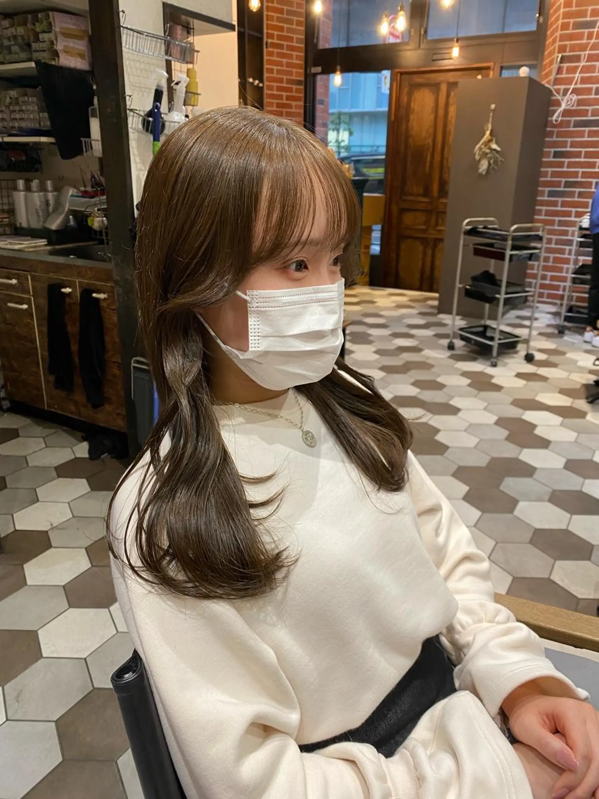 ロング 髪質改善韓国レイヤー SHIORI🦋のヘアスタイル