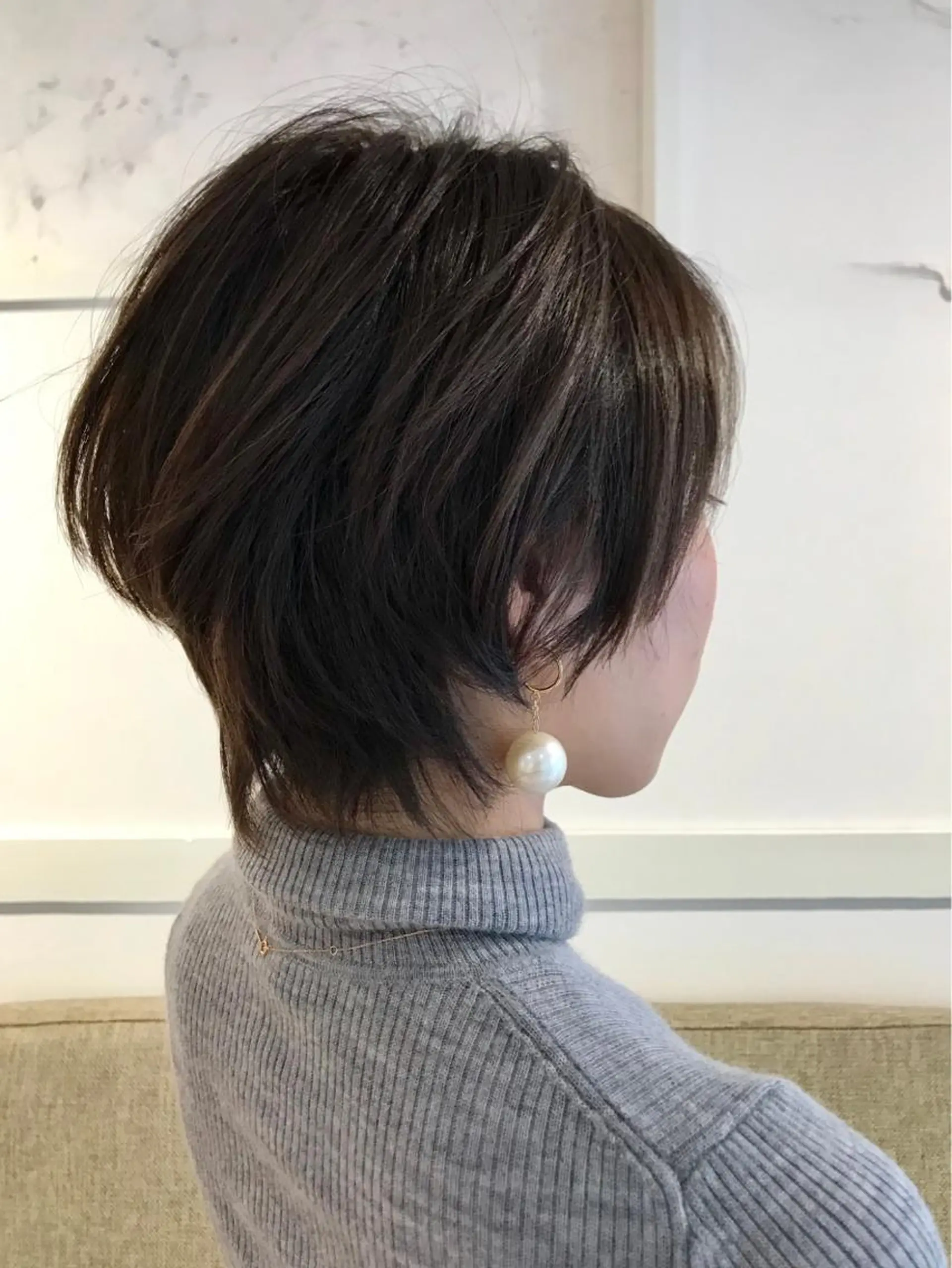 ショート カット 西田 愛華のヘアスタイル