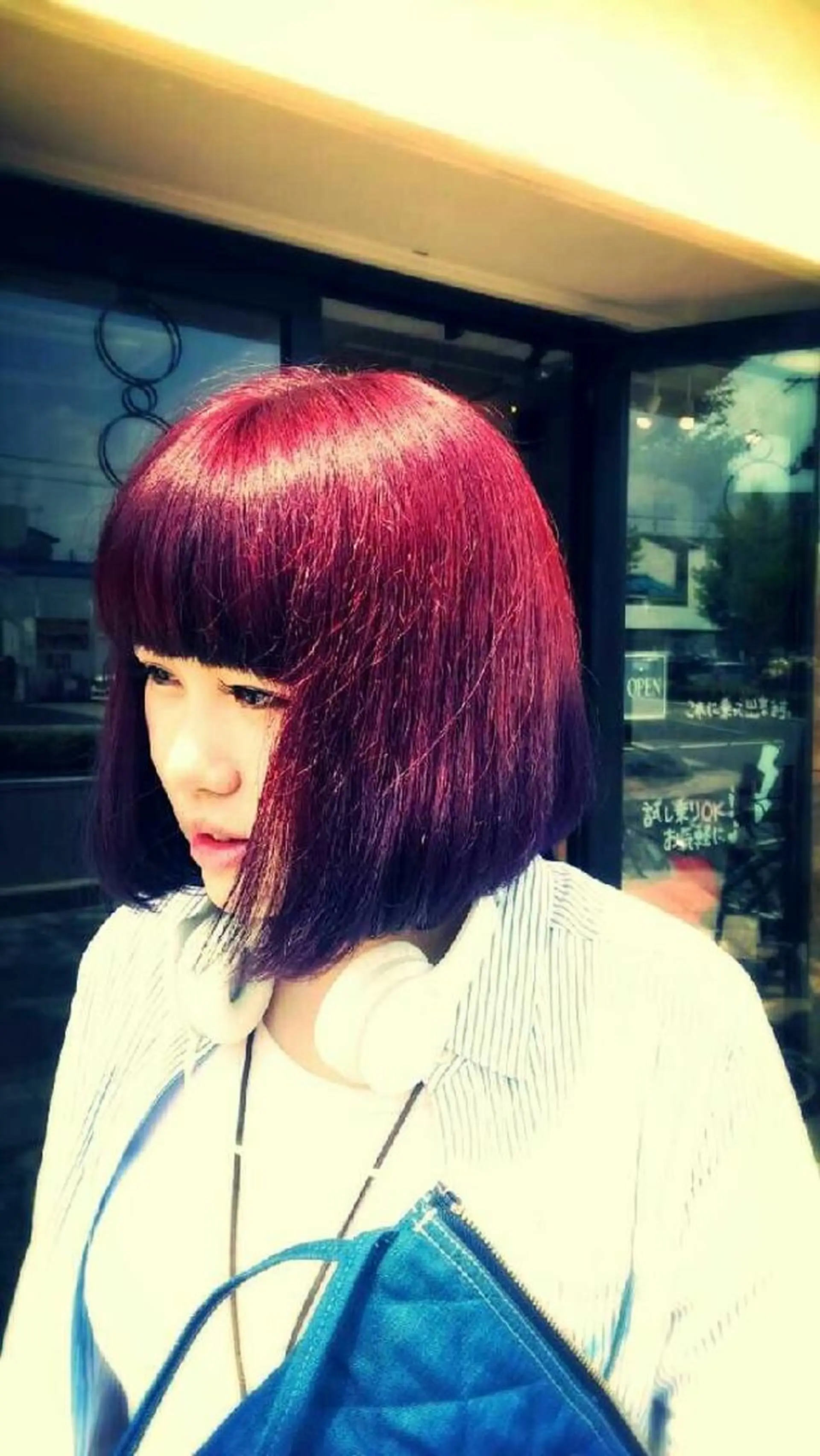 ショート ミディアム カラー グラデーションカラー ★竹本 千春★のヘアスタイル