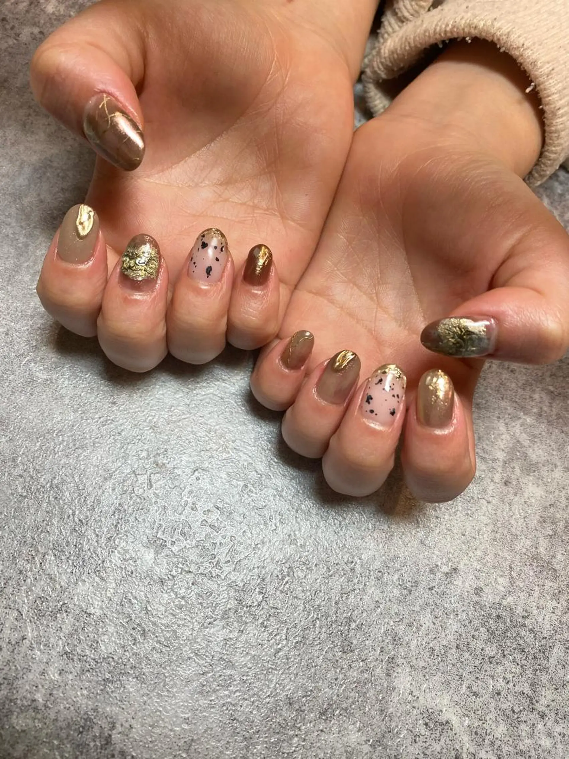 ネイル ハンドネイル 【LINON】 airiのネイルデザイン