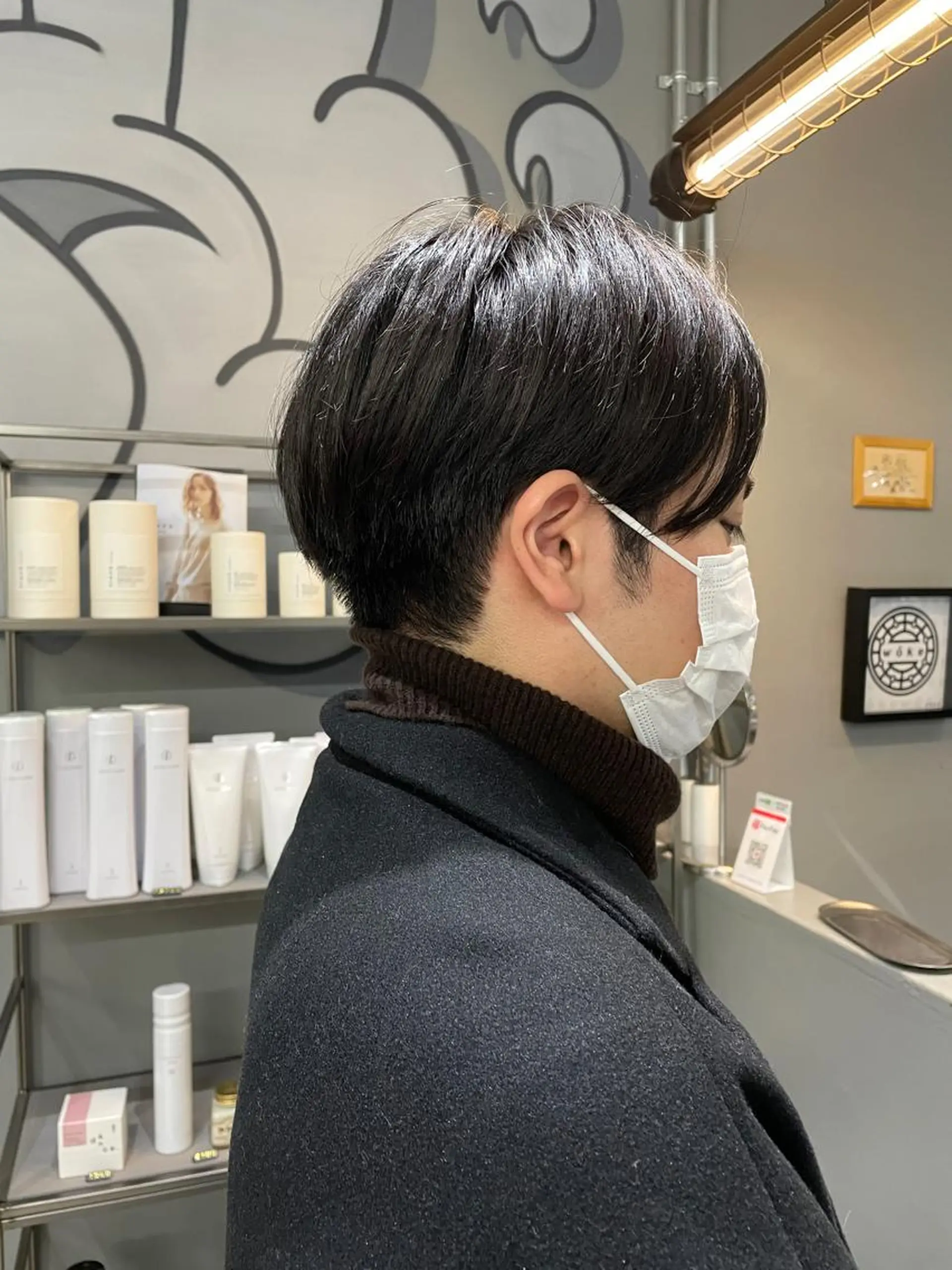 ショート メンズ メンズ専門サロン wokeのヘアスタイル