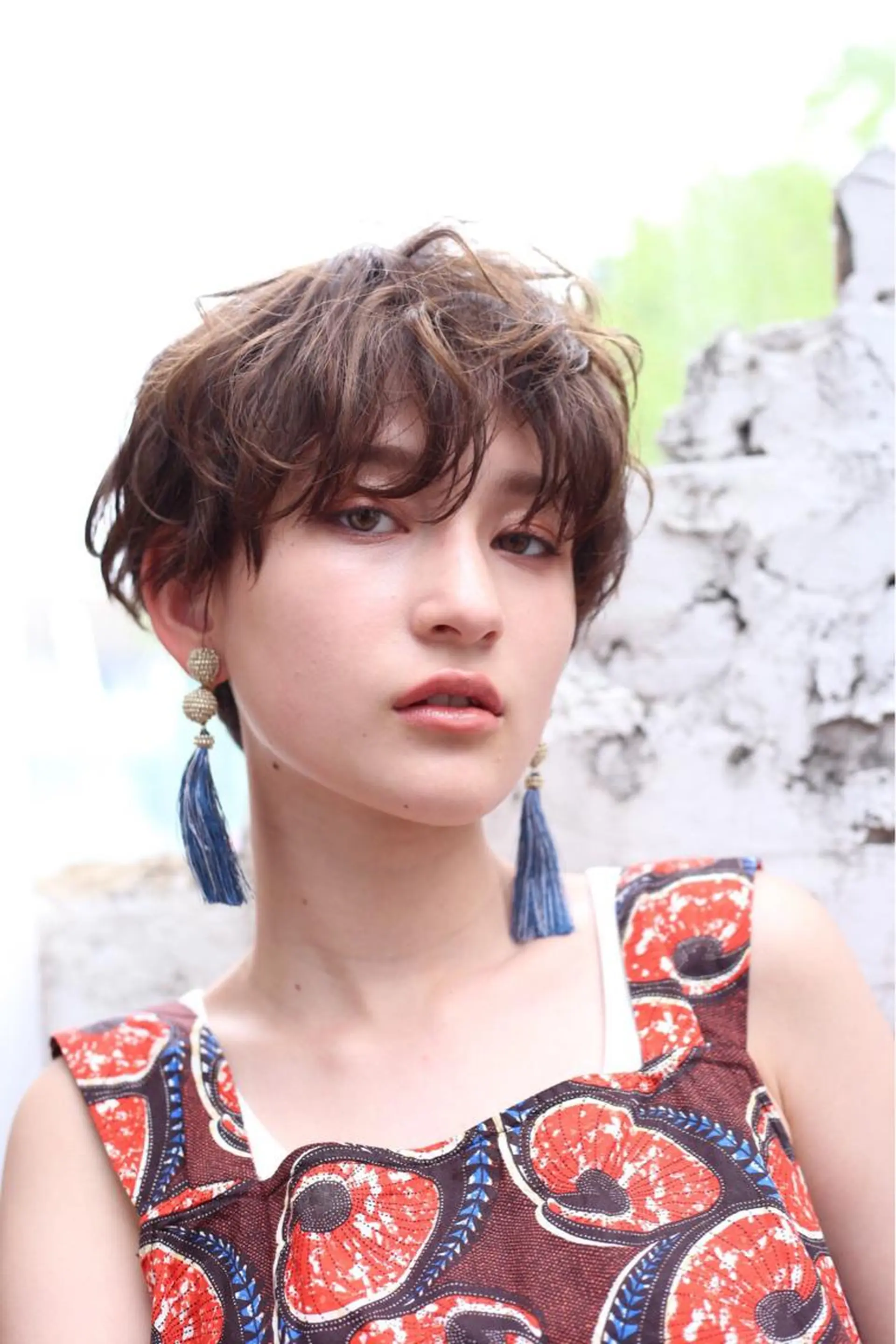 ショート カット 鈴木 奈波のヘアスタイル