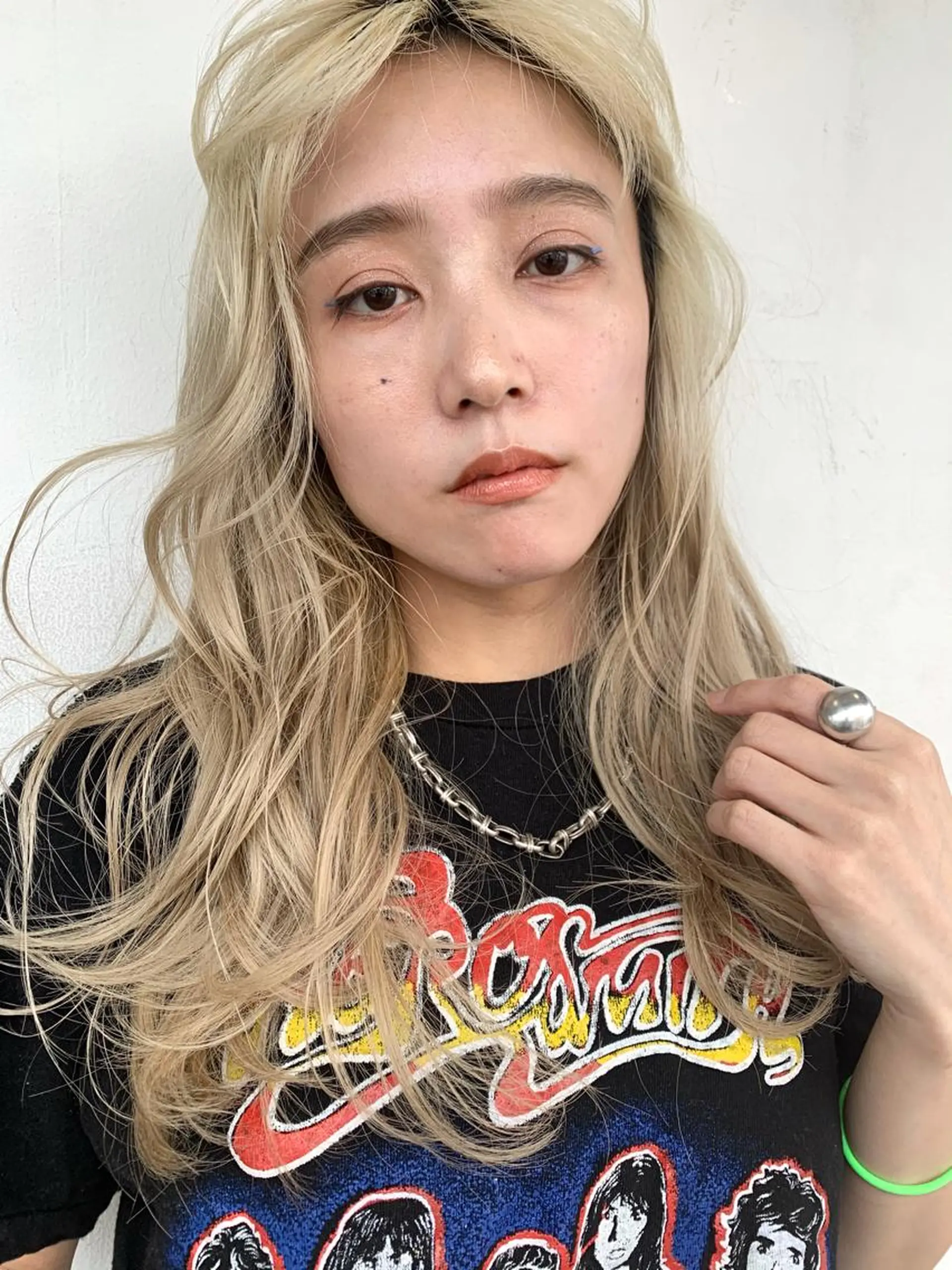 セミロング カラー ヘアカラー トリートメント 💓パーマ，💗 レイヤーカットのヘアスタイル