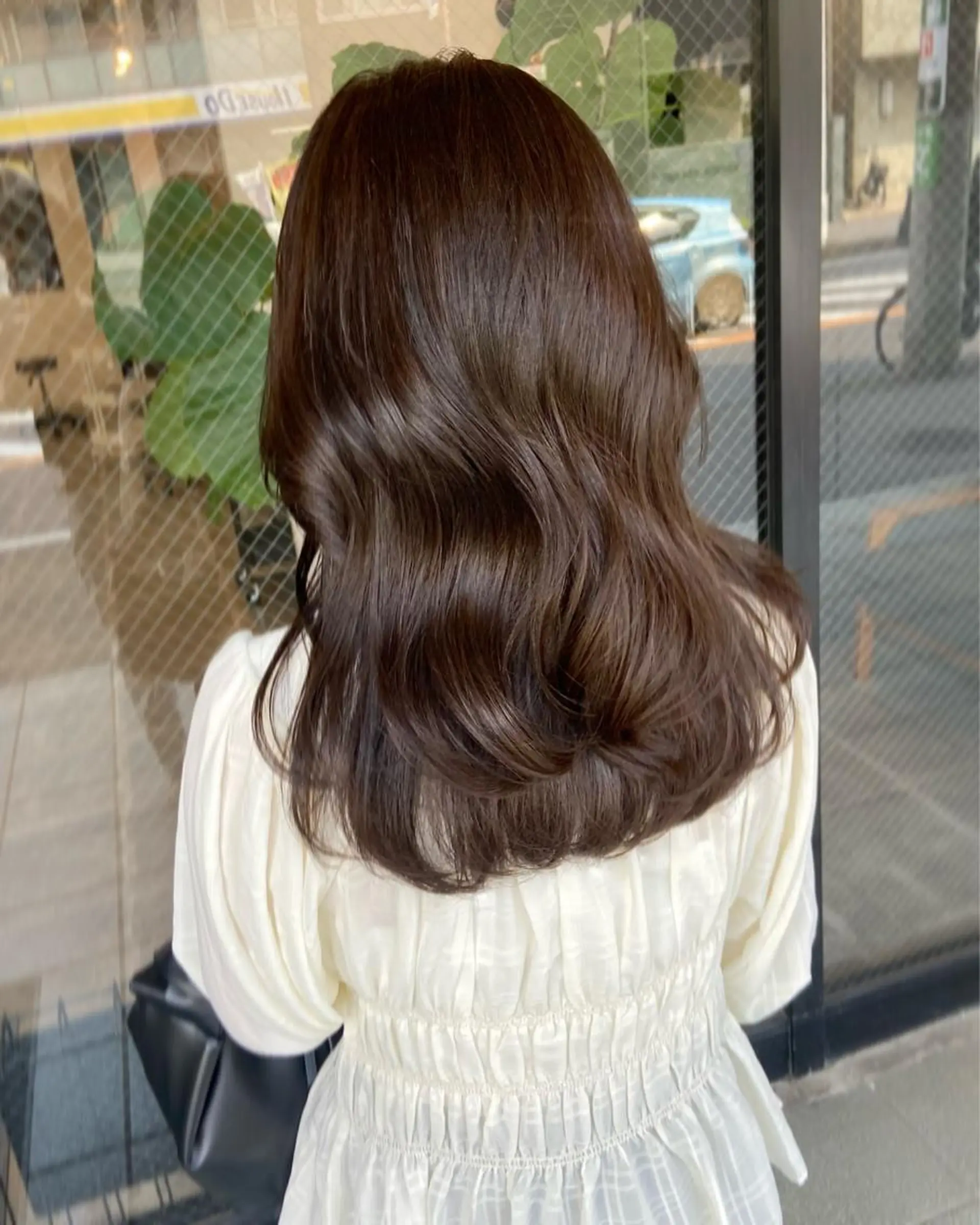 ロング 柏韓国ヘア 白石芽衣のヘアスタイル