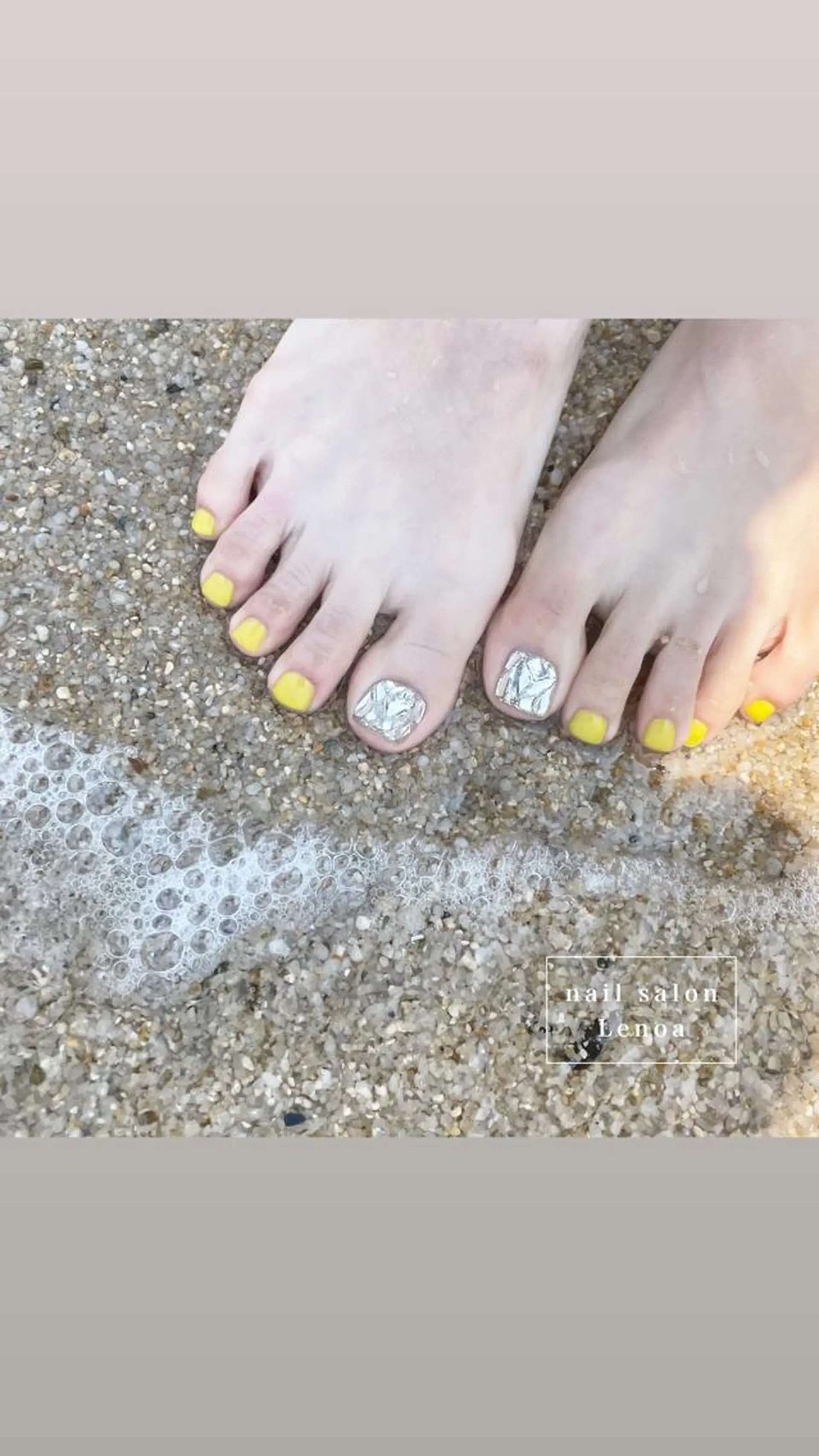 ネイル フットネイル nailsalon Lenoaのネイルデザイン