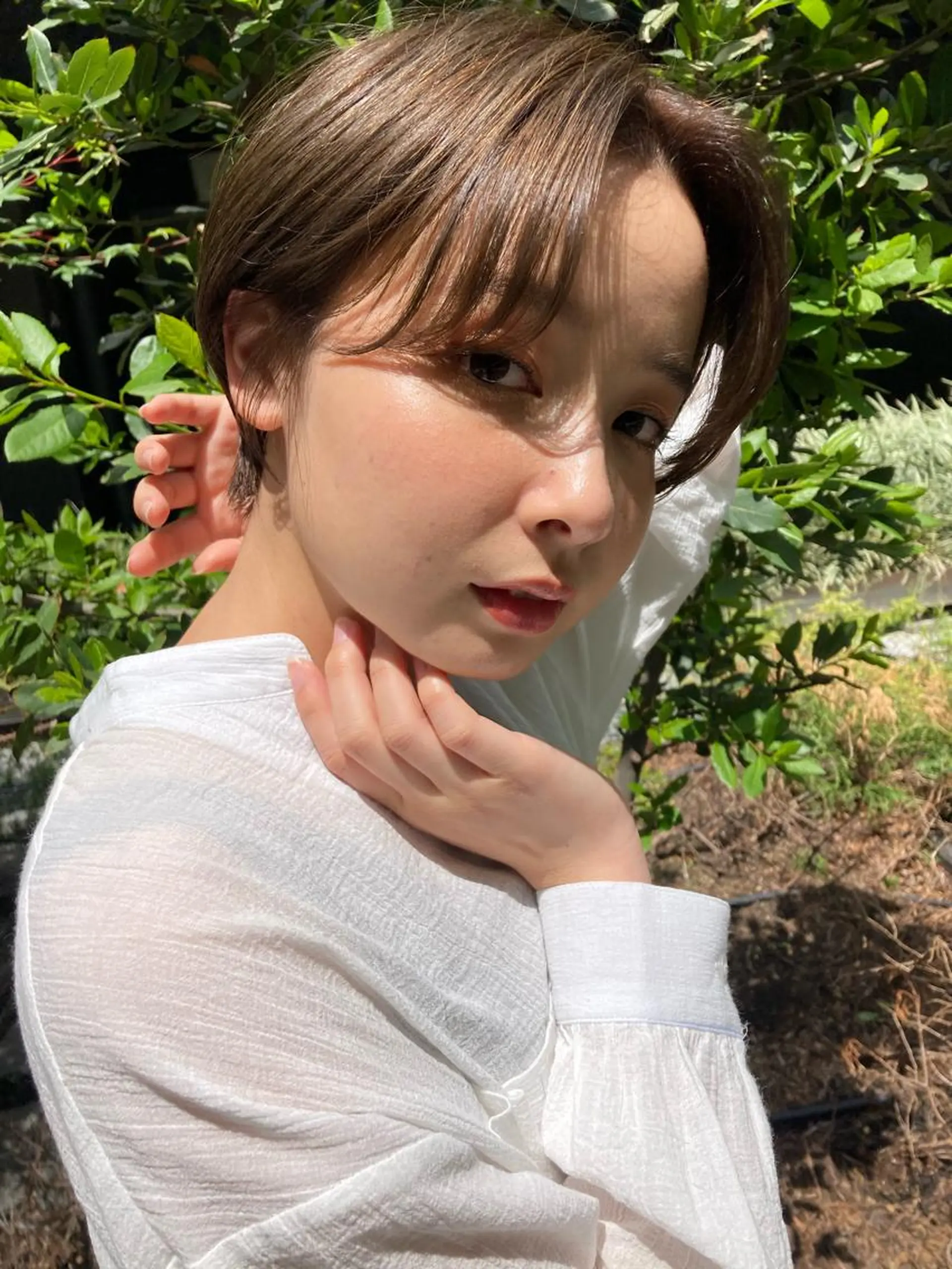 ショート カラー Hareru 豊田 修廣のヘアスタイル