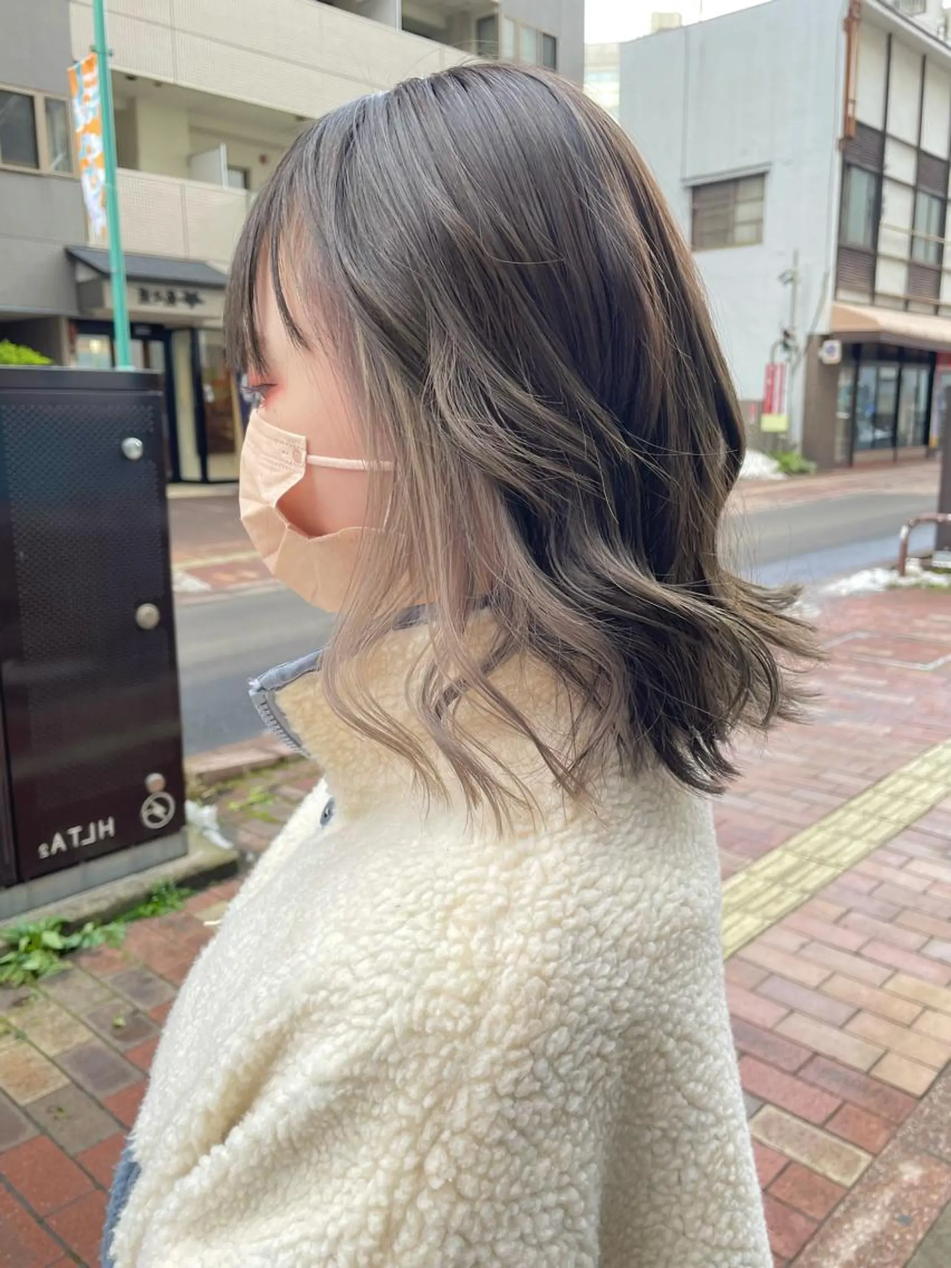 ミディアム カラー 佐藤 魁人のヘアスタイル