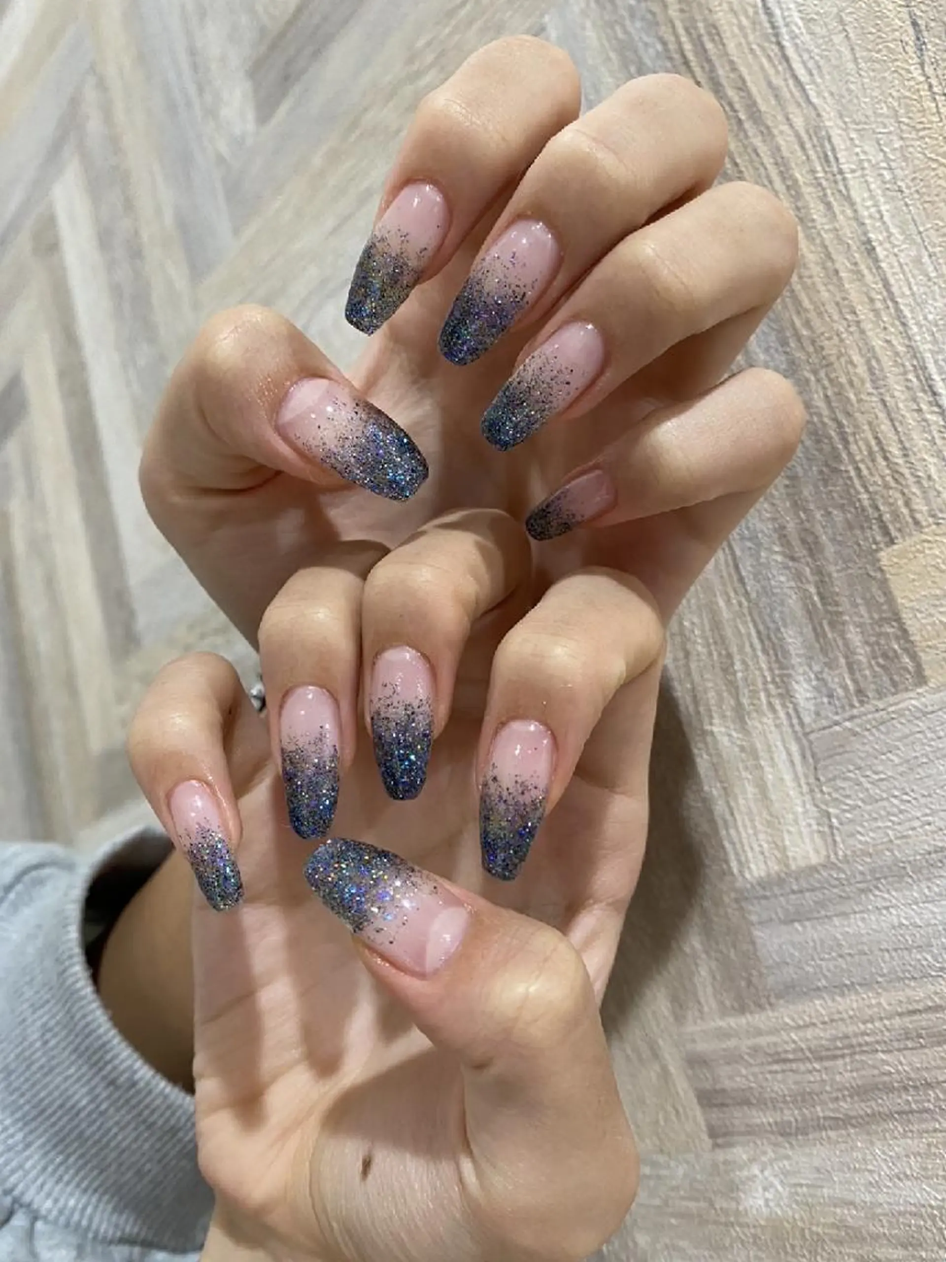 ネイル ジェルネイル グラデーション ワンカラーネイル パラジェル ハンドネイル Miss:R  中津店 所属・稲岡 麻里亜のネイルデザイン