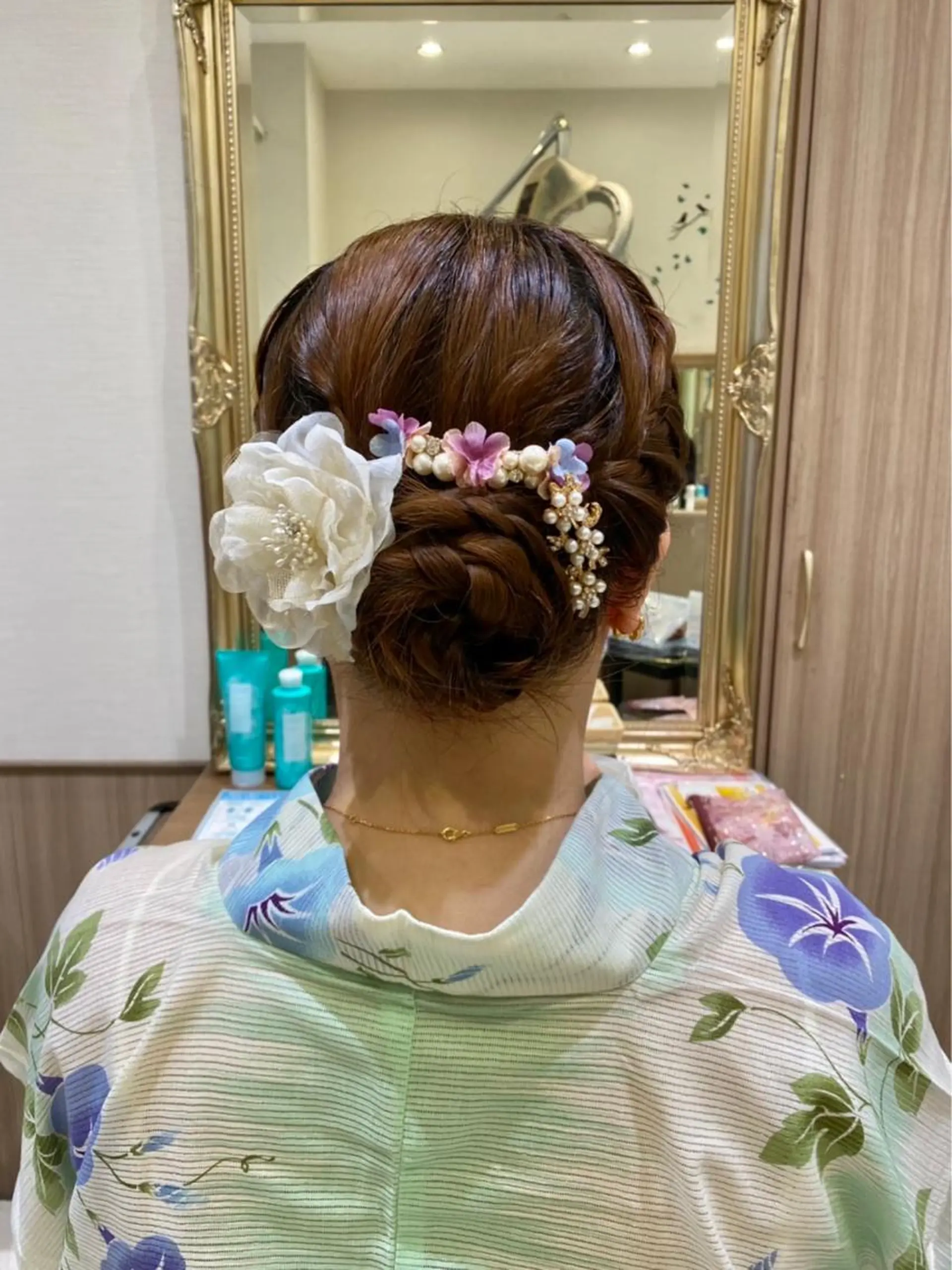 ロング ヘアアレンジ 古川 琴美のヘアスタイル